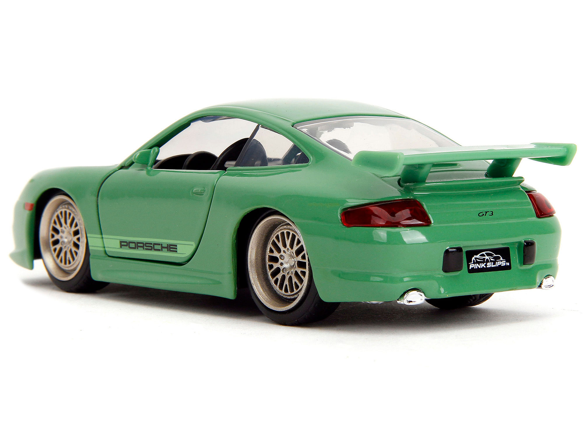 Porsche 911 GT3 (996) Green “Pink Slips” Series 1/32 Diecast Model Car by Jada