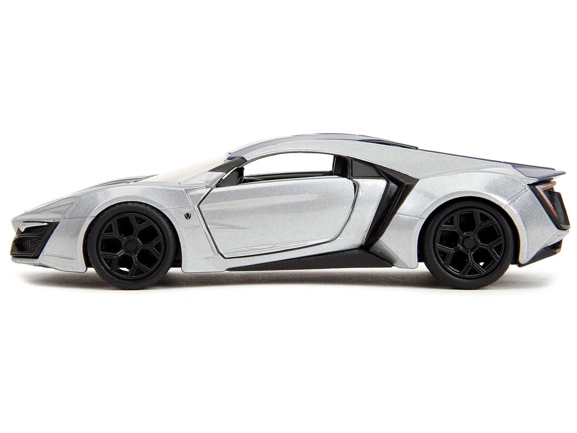 Lykan Hypersport Silver Metallic and Purple “Pink Slips” Series 1/32 Diecast Model Car by Jada