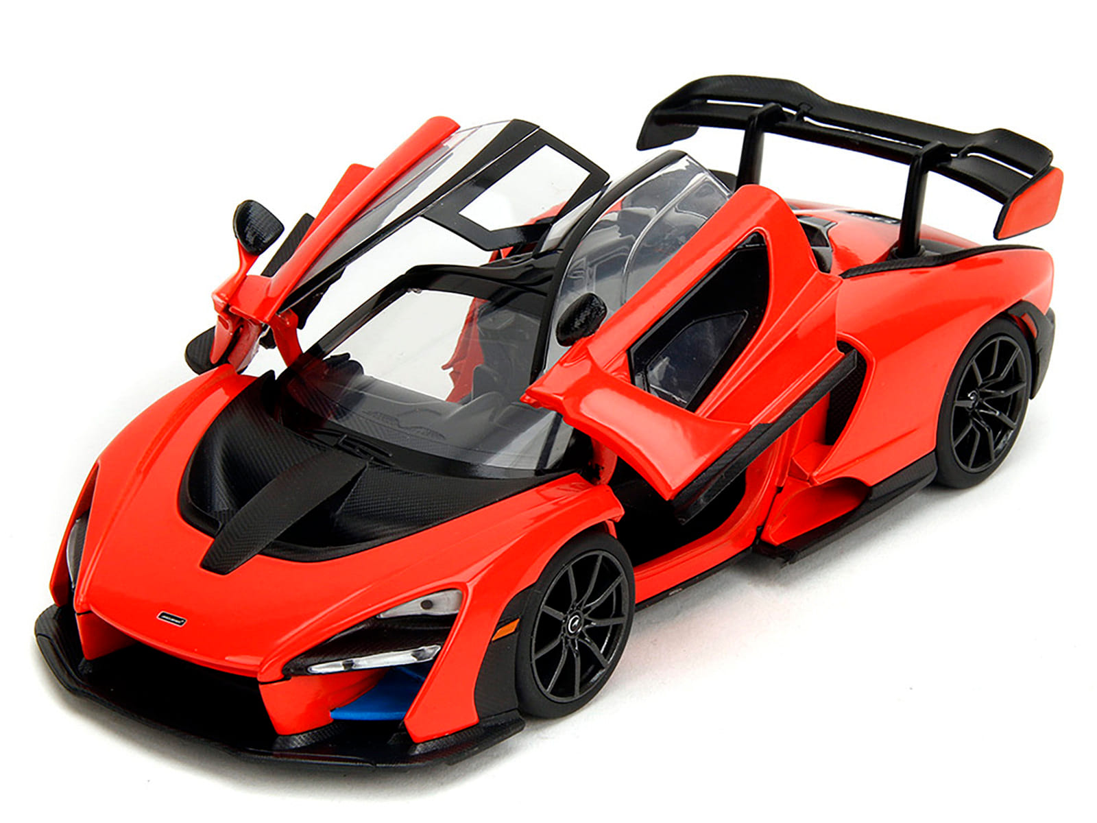 McLaren Senna Red and Black "Fast X" (2023) Movie "Fast & Furious" Series 1/24 Diecast Model Car by Jada - Image 3