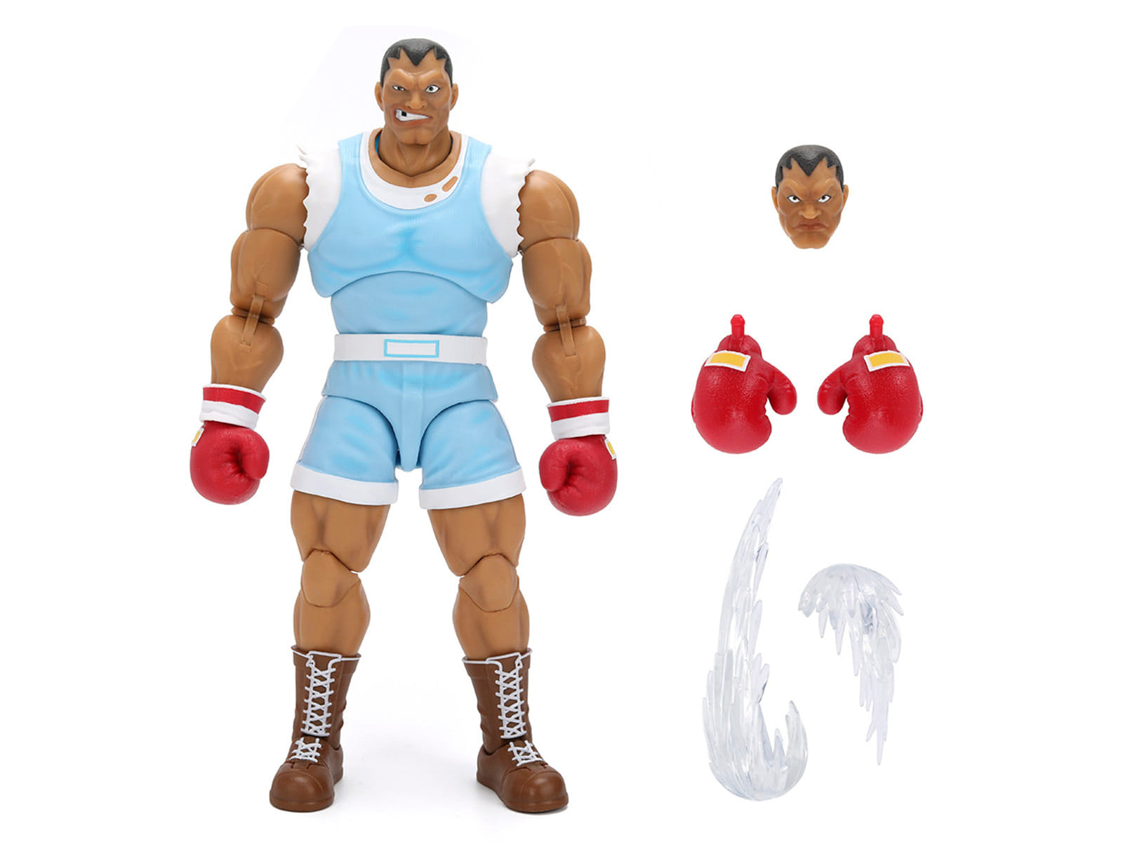 Balrog 6.5" Moveable Figure with Accessories and Alternate Head and Hands "Ultra Street Fighter II: The Final Challengers" (2017) Video Game Model by Jada - Image 2