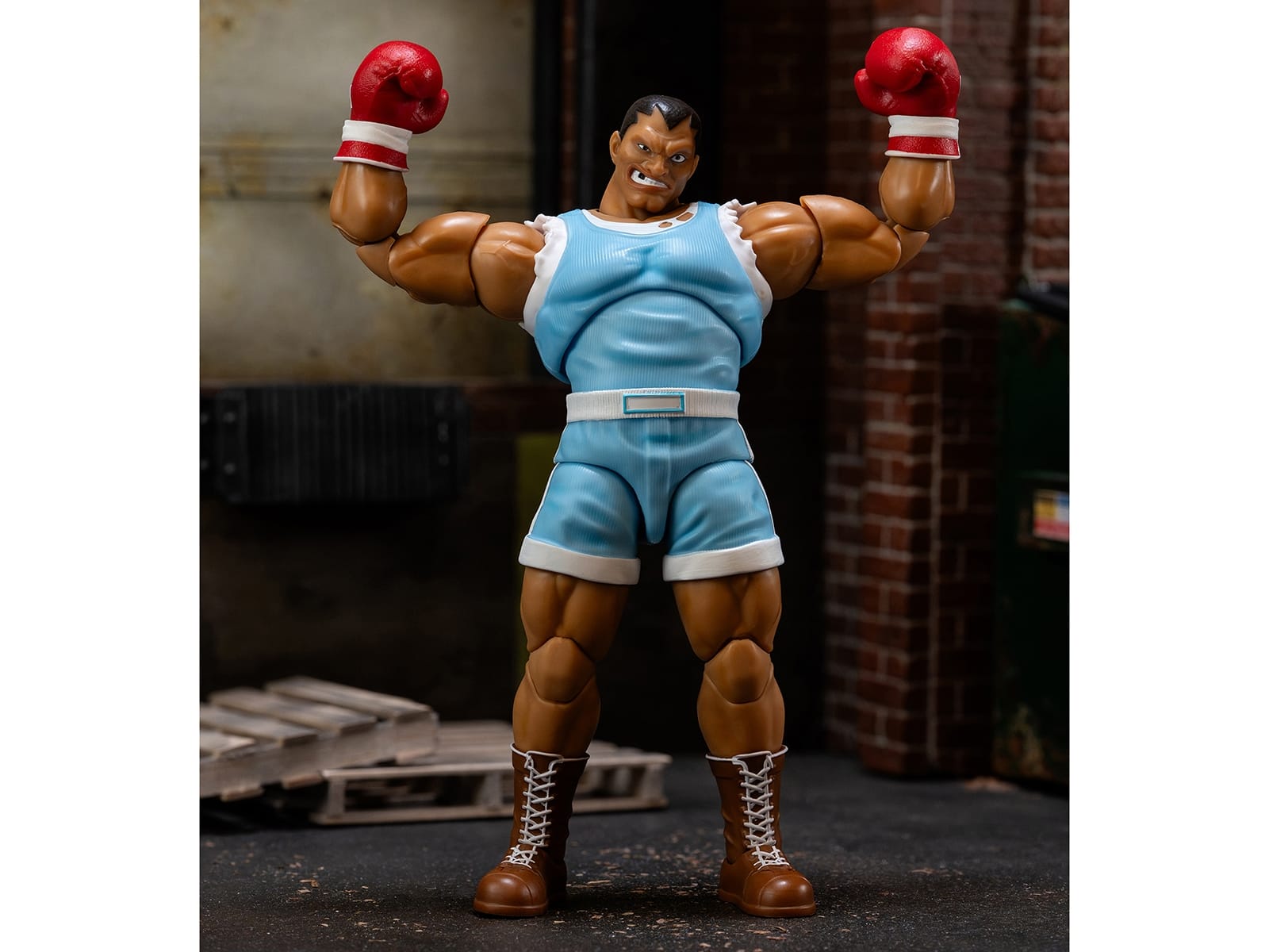 Balrog 6.5" Moveable Figure with Accessories and Alternate Head and Hands "Ultra Street Fighter II: The Final Challengers" (2017) Video Game Model by Jada - Image 5