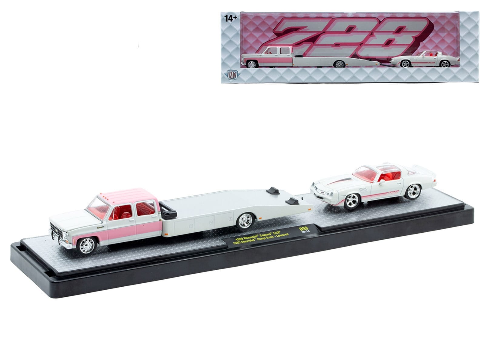 Auto Haulers Set of 3 Trucks Release 99 Limited Edition to 7600 pieces Worldwide 1/64 Diecast Models by M2 Machines - Image 3
