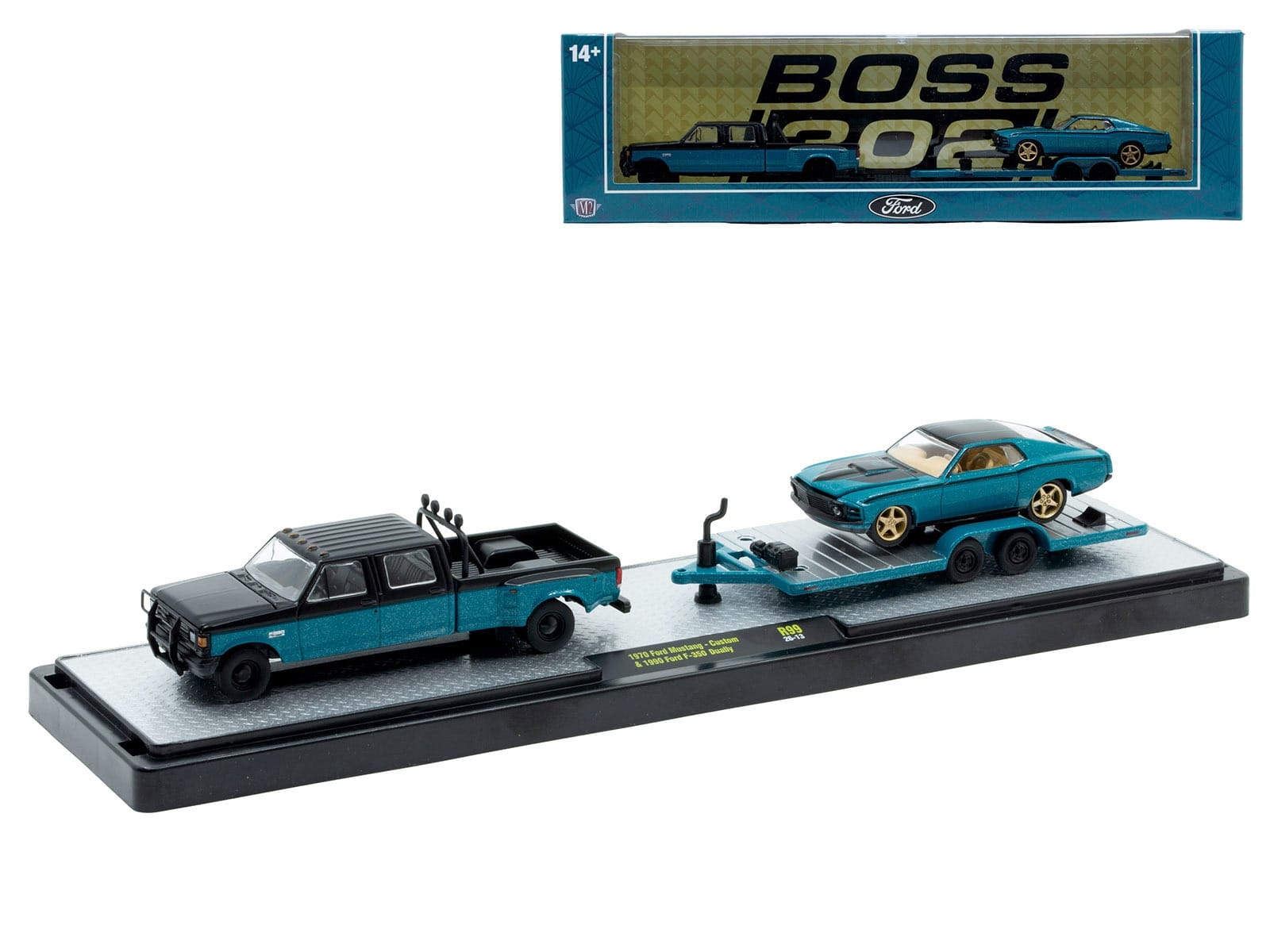 Auto Haulers Set of 3 Trucks Release 99 Limited Edition to 7600 pieces Worldwide 1/64 Diecast Models by M2 Machines - Image 4