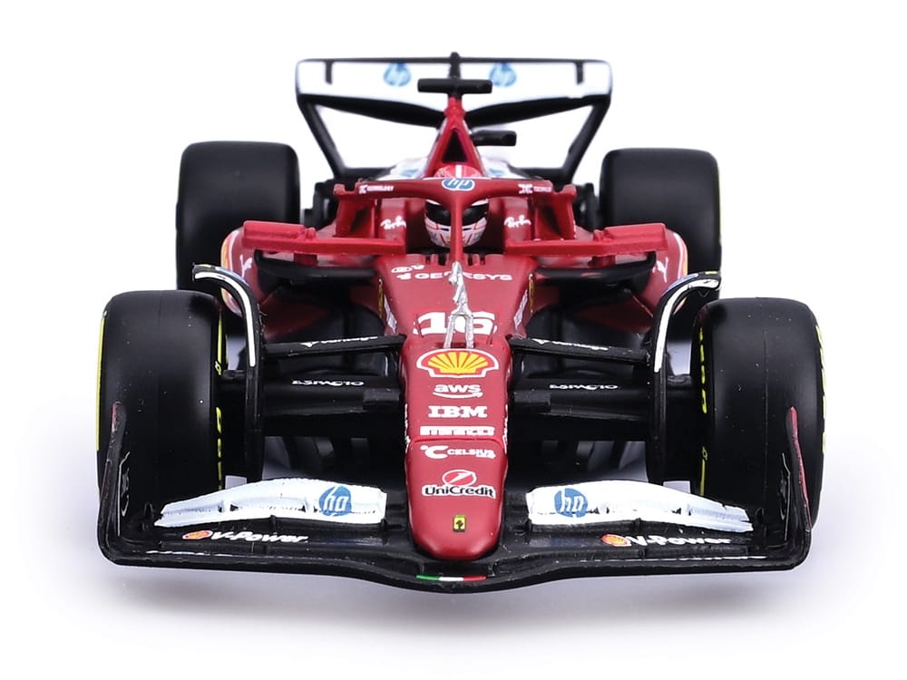 Ferrari SF-25 #16 Charles Leclerc Formula One F1 "World Championship" (2025) with Display Case 1/43 Diecast Model Car by Bburago - Image 4
