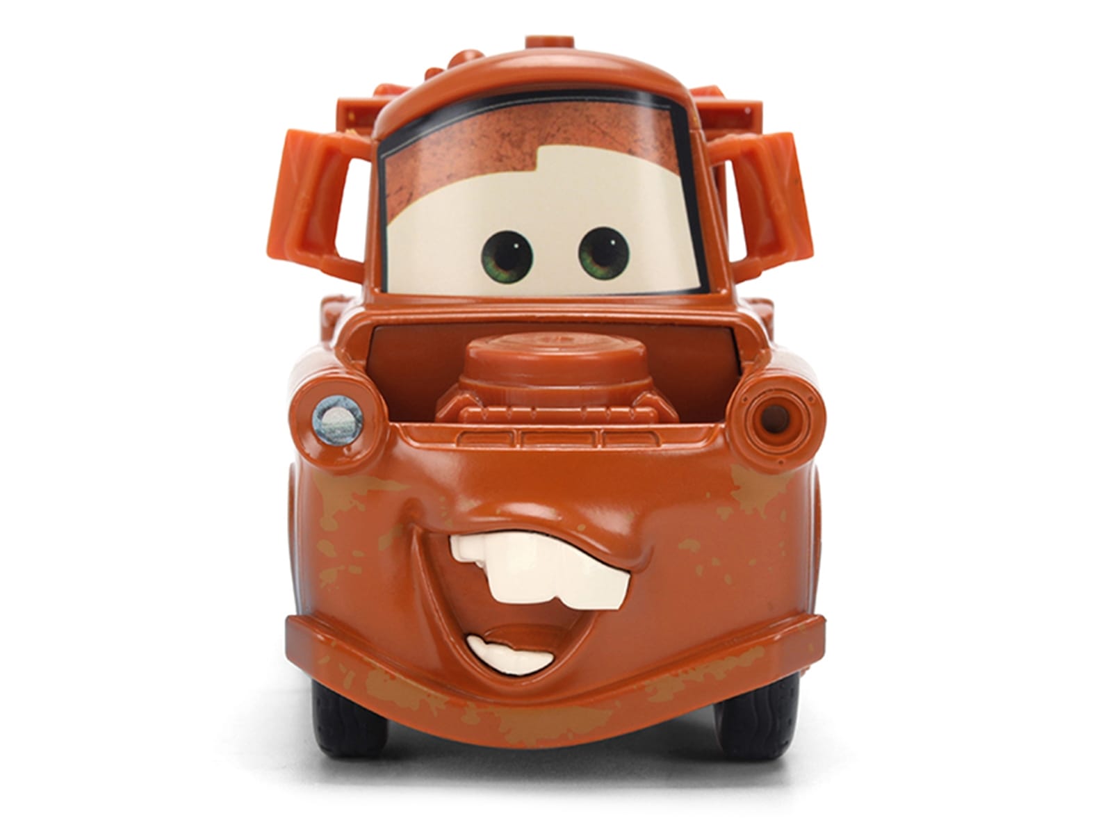 "Tow Mater" Tow Truck Brown (Rusted) "Cars" (2006) Movie "Hollywood Rides" Series 1/32 Diecast Model Car by Jada - Image 4