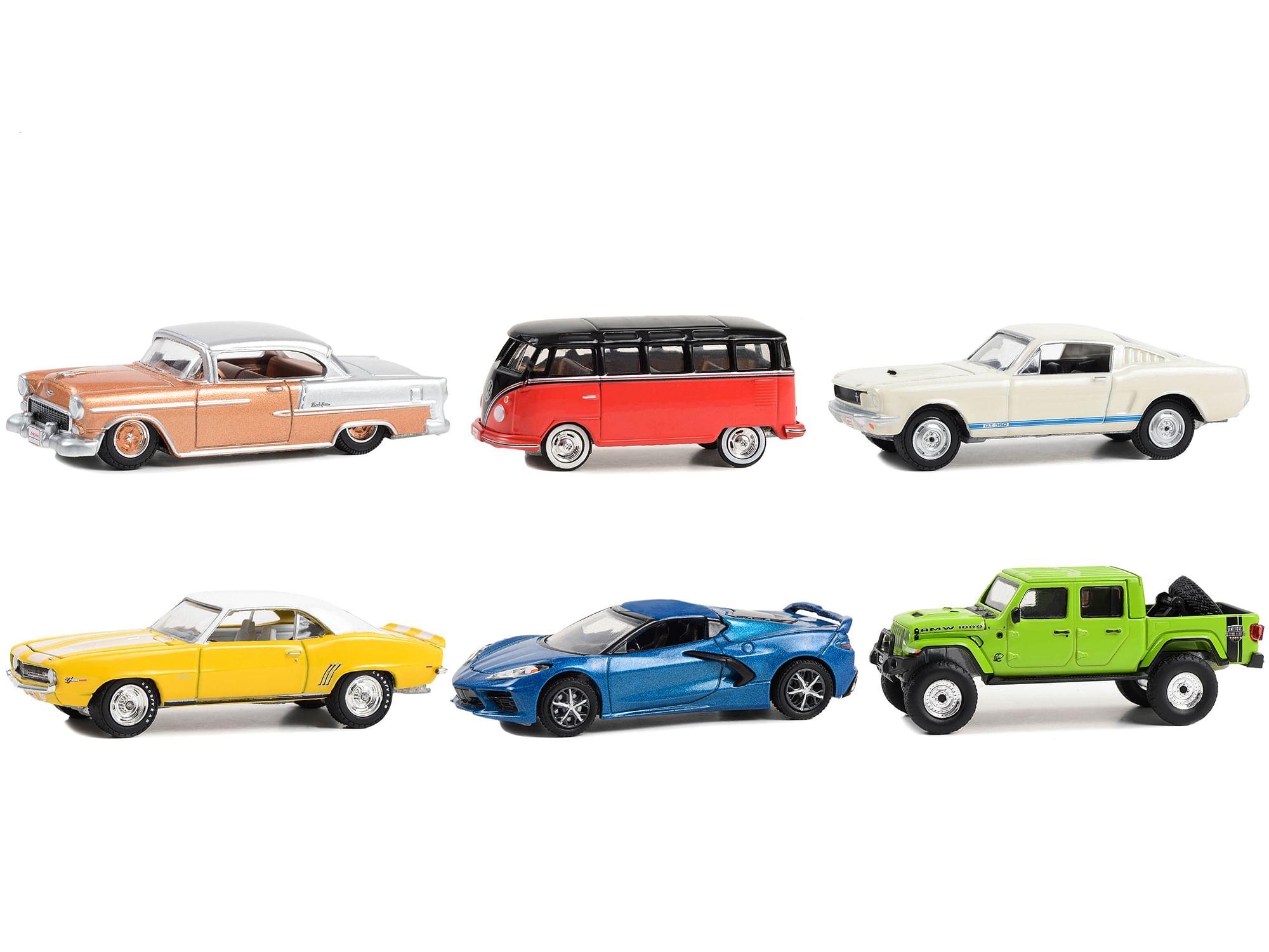 Barrett Jackson “Scottsdale Edition” Set of 6 Cars Series 12 1/64 Diecast Model Cars by Greenlight