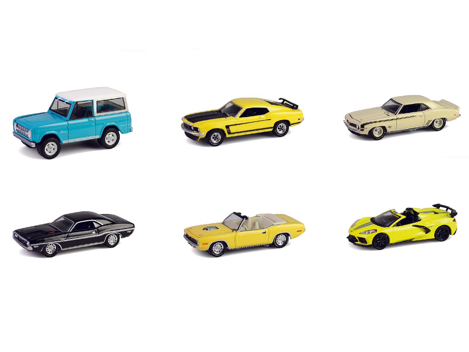 "Barrett-Jackson" Series 15 Set of 6 Cars 1/64 Diecast Model Cars by Greenlight - Image 2