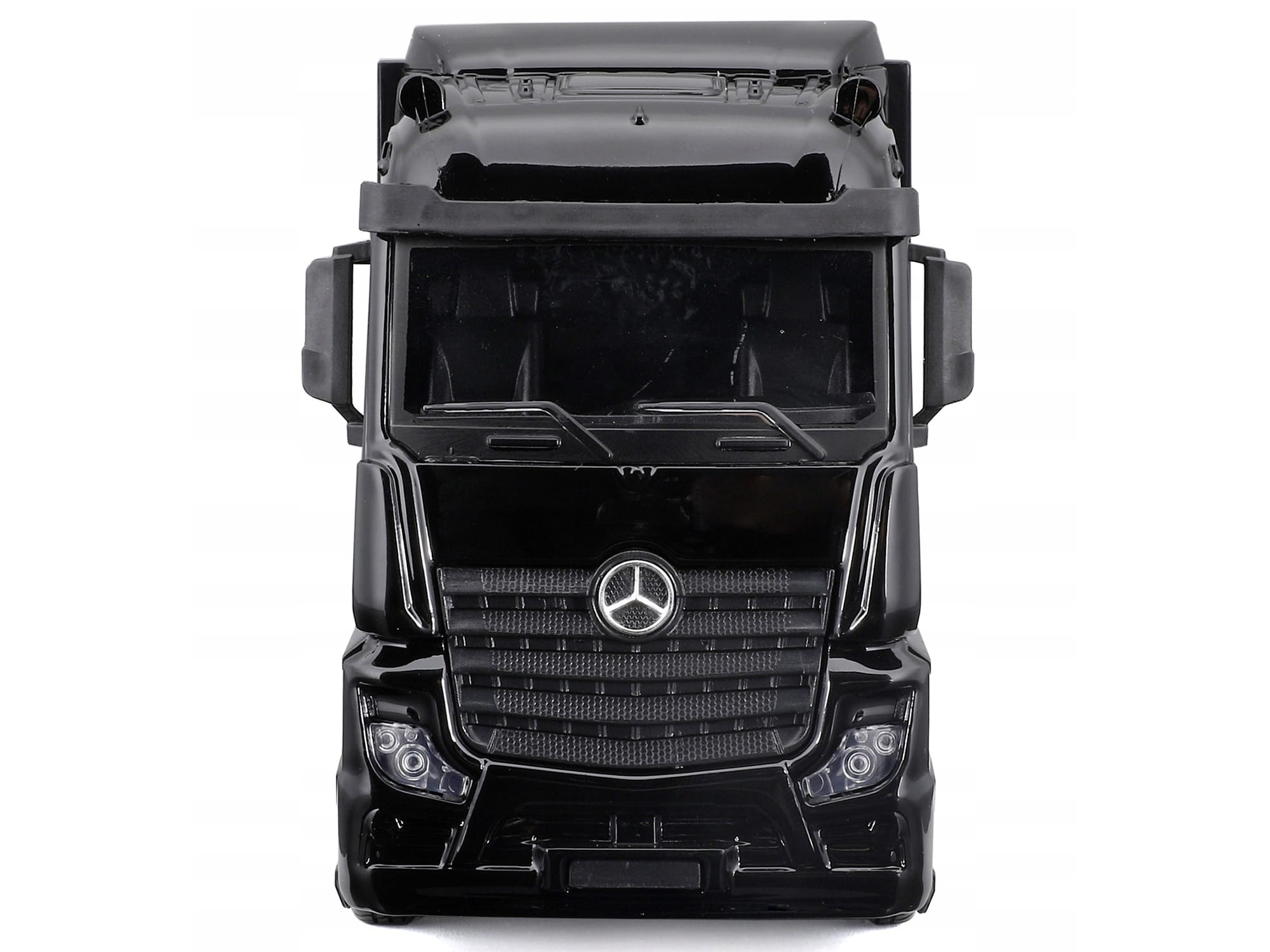 Mercedes-Benz Actros Gigaspace Car Transporter Black and Mercedes-AMG F1 W15 E Performance #63 George Russell "Petronas" Formula One F1 World Championship (2024) "Racing Hauler" Series 1/43 Diecast Model Car by Bburago - Image 4