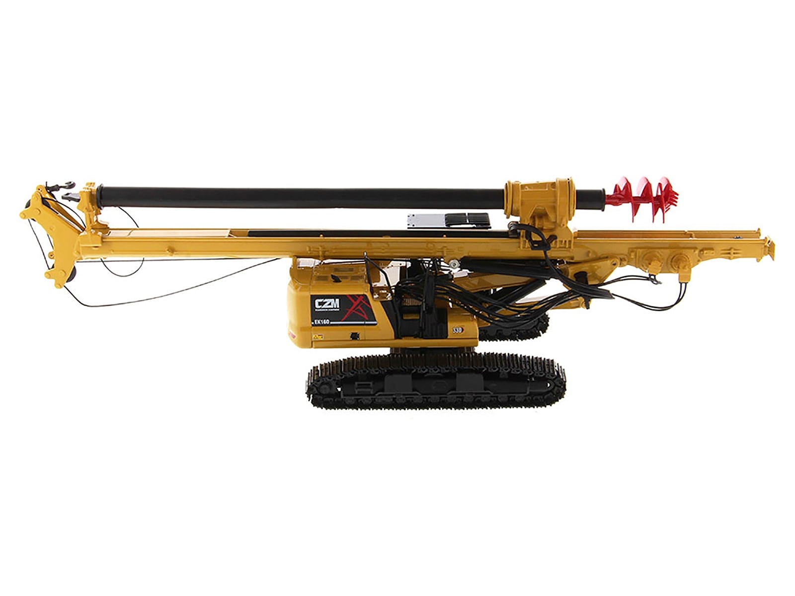CZM EK160 Cylinder Crowd Drilling Rig Yellow "High Line" Series 1/50 Diecast Model by Diecast Masters - Image 2