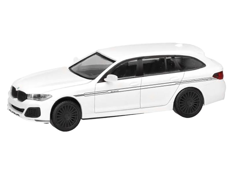 BMW Alpina B5 Touring White 1/87 (HO) Plastic Model Car by Herpa - Image 2