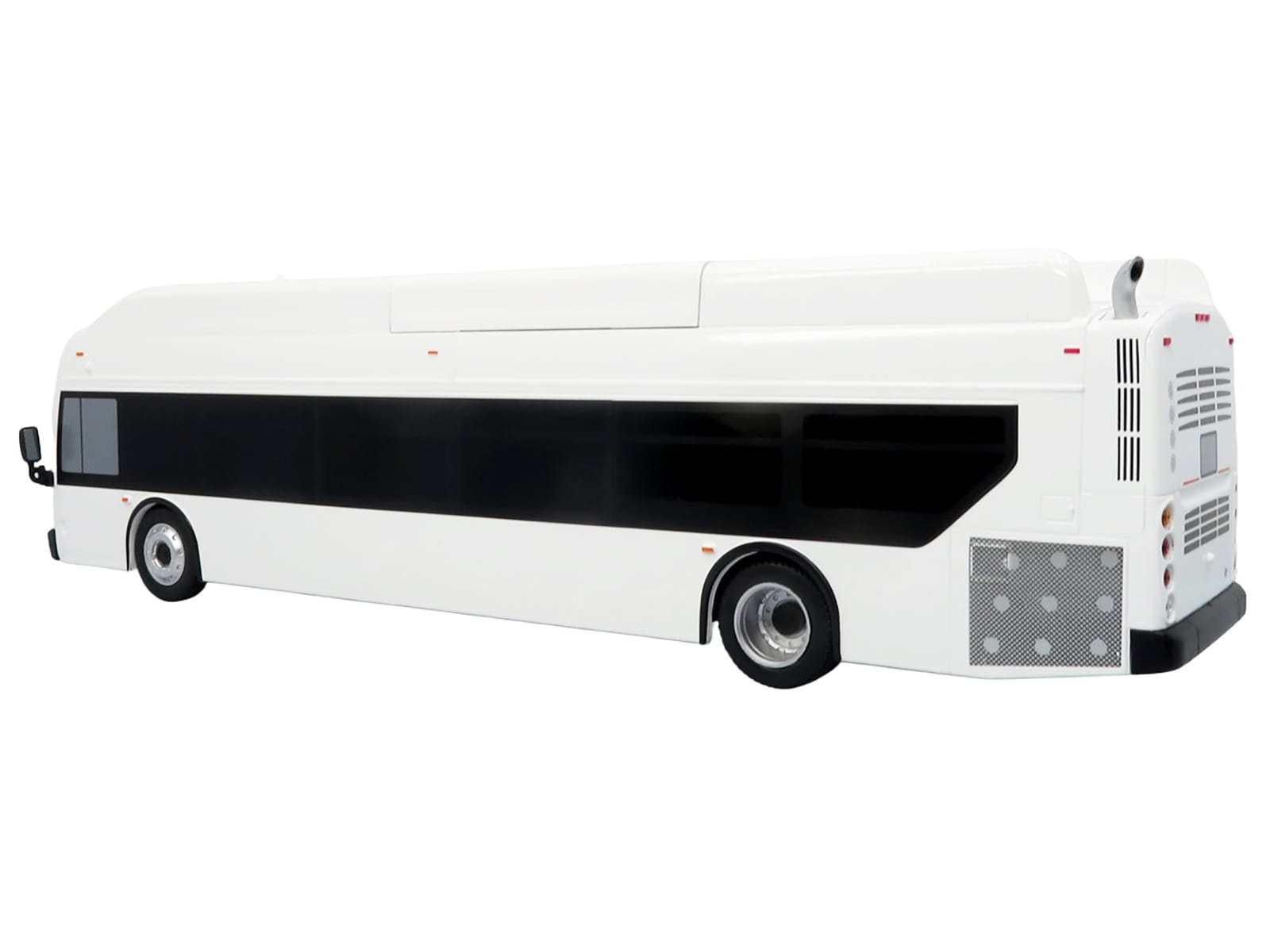New Flyer Xcelsior Transit Bus Bank White "The Bus & Motorcoach Collection" Limited Edition to 504 Pieces Worldwide 1/43 Model by Iconic Replicas - Image 3