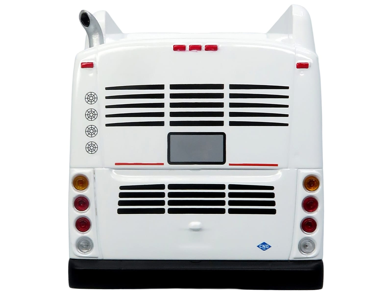 New Flyer Xcelsior Transit Bus Bank White "The Bus & Motorcoach Collection" Limited Edition to 504 Pieces Worldwide 1/43 Model by Iconic Replicas - Image 5