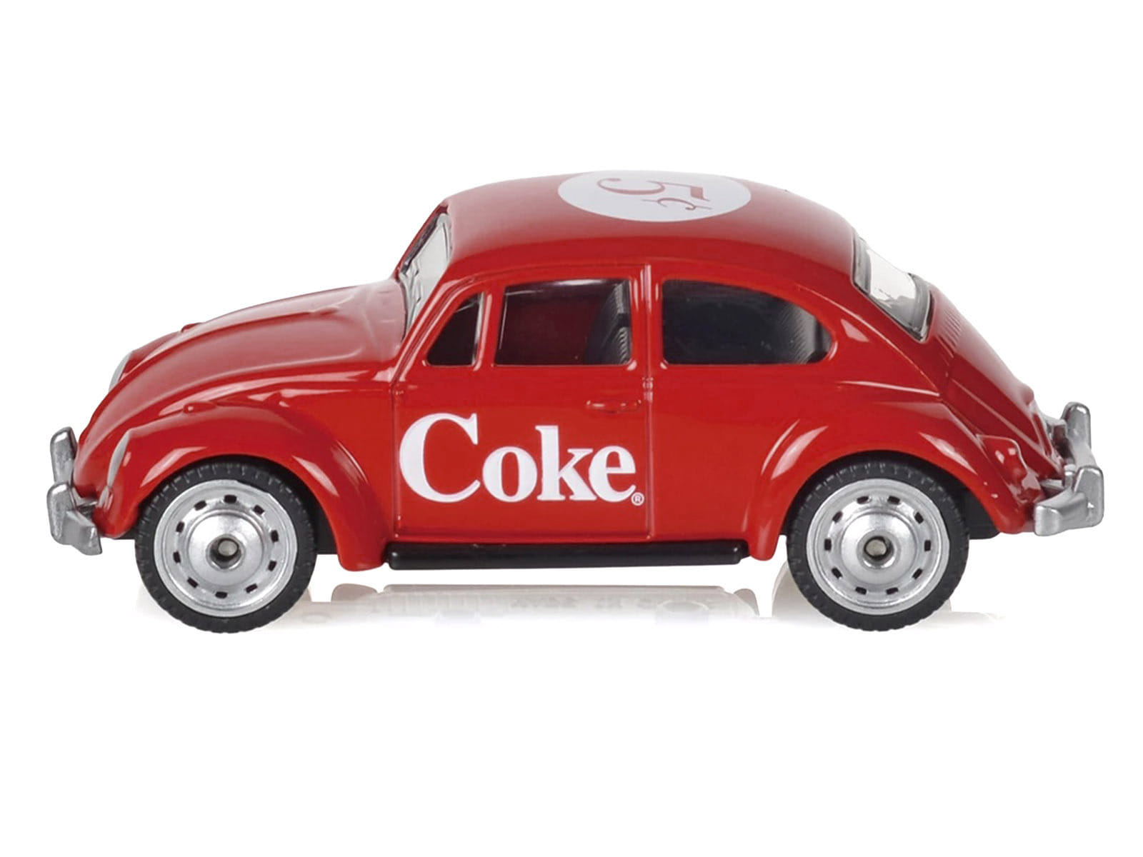 1967 Volkswagen Beetle "Coca-Cola" Red 1/50 Diecast Model by Motorcity Classics - Image 2