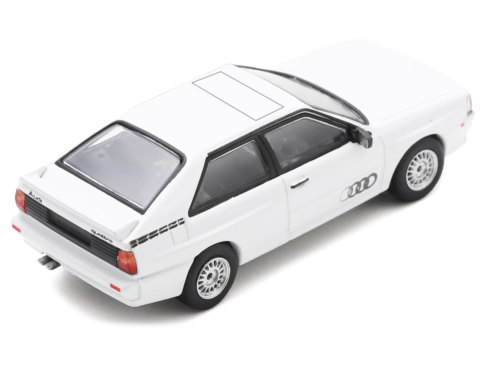 Audi Quattro White 1/64 Diecast Model Car by Schuco - Image 3