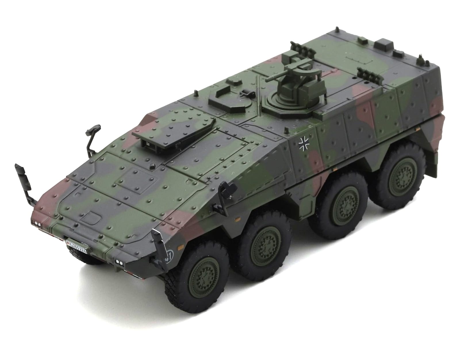Tpz. Tank Boxer "German Army" Green Camouflage 1/87 (HO) Scale Diecast Model Car by Schuco - Image 4