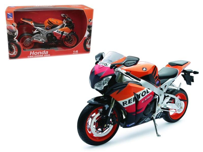 2009 Honda CBR1000RR “Repsol” 1/6 Diecast Motorcycle Model by New Ray