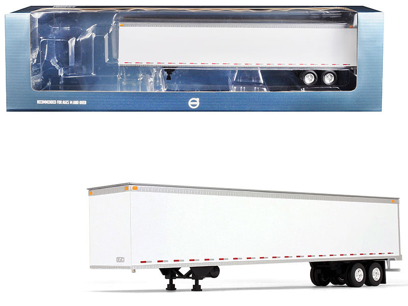 53′ Trailer White 1/50 Diecast Model by First Gear