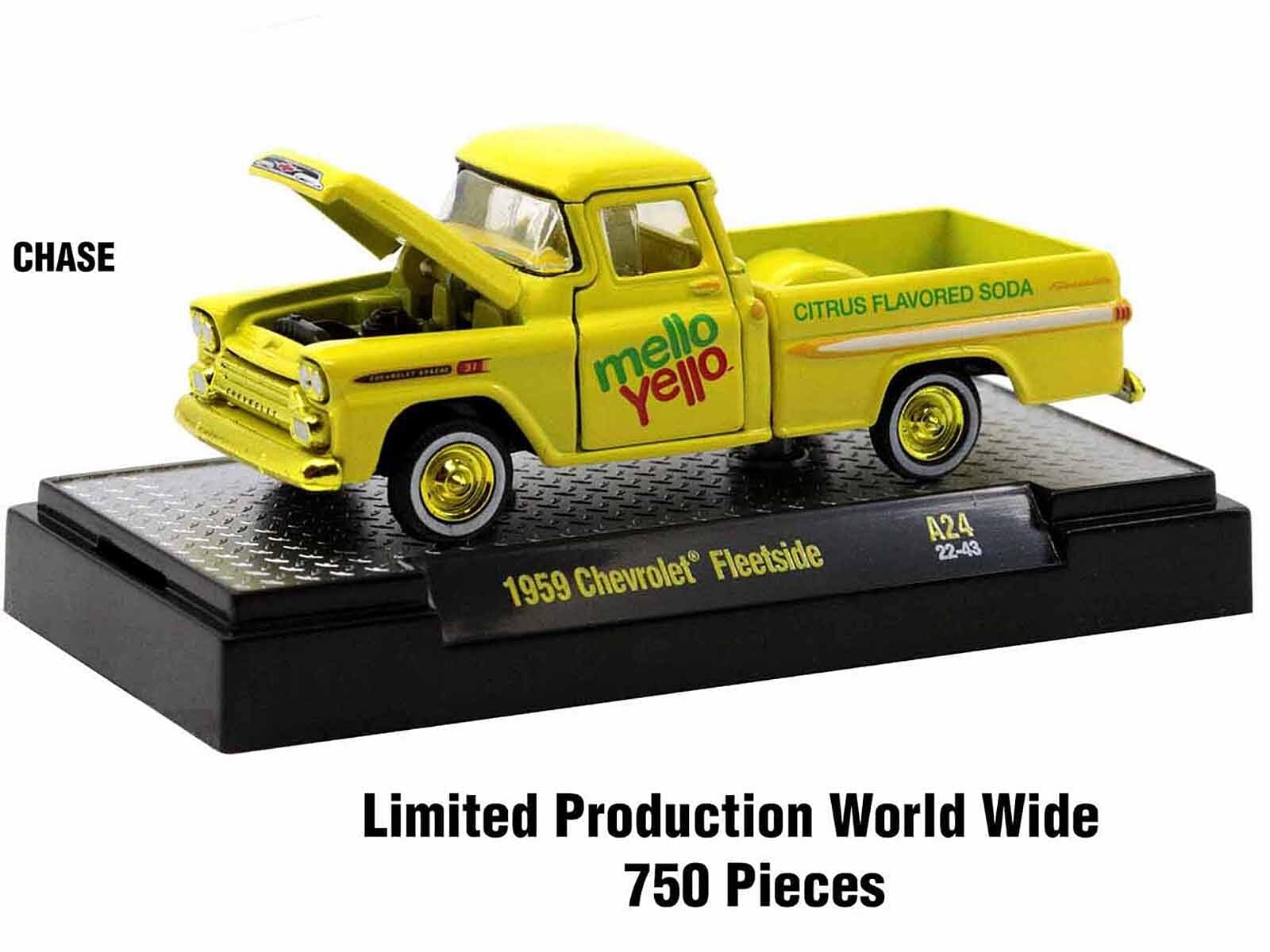 “Sodas” Set of 3 pieces Release 24 Limited Edition to 8750 pieces Worldwide 1/64 Diecast Model Cars by M2 Machines