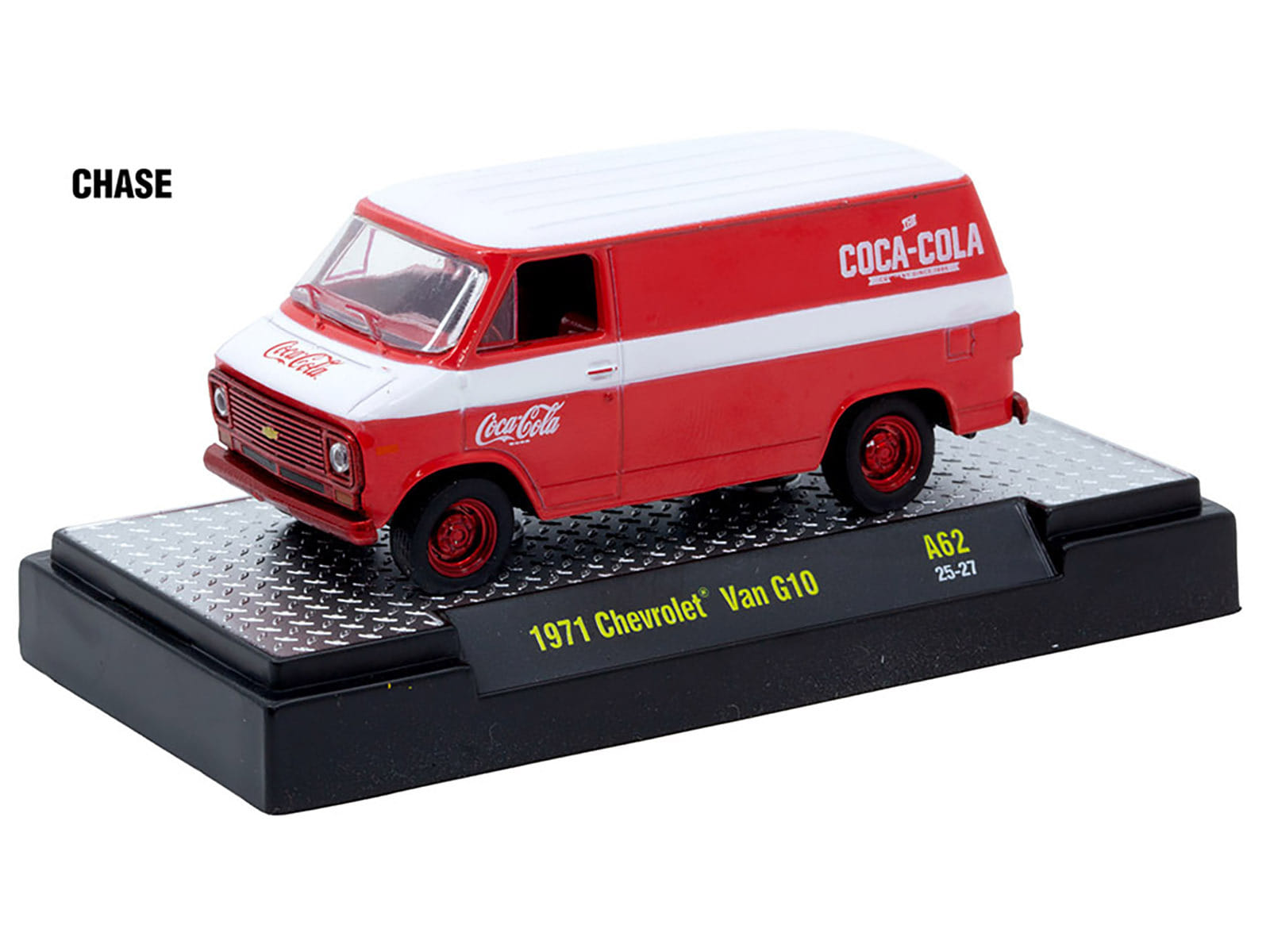 "Coca-Cola" Set of 3 pieces Release 62 Limited Edition to 8000 pieces Worldwide 1/64 Diecast Model Cars by M2 Machines - Image 5