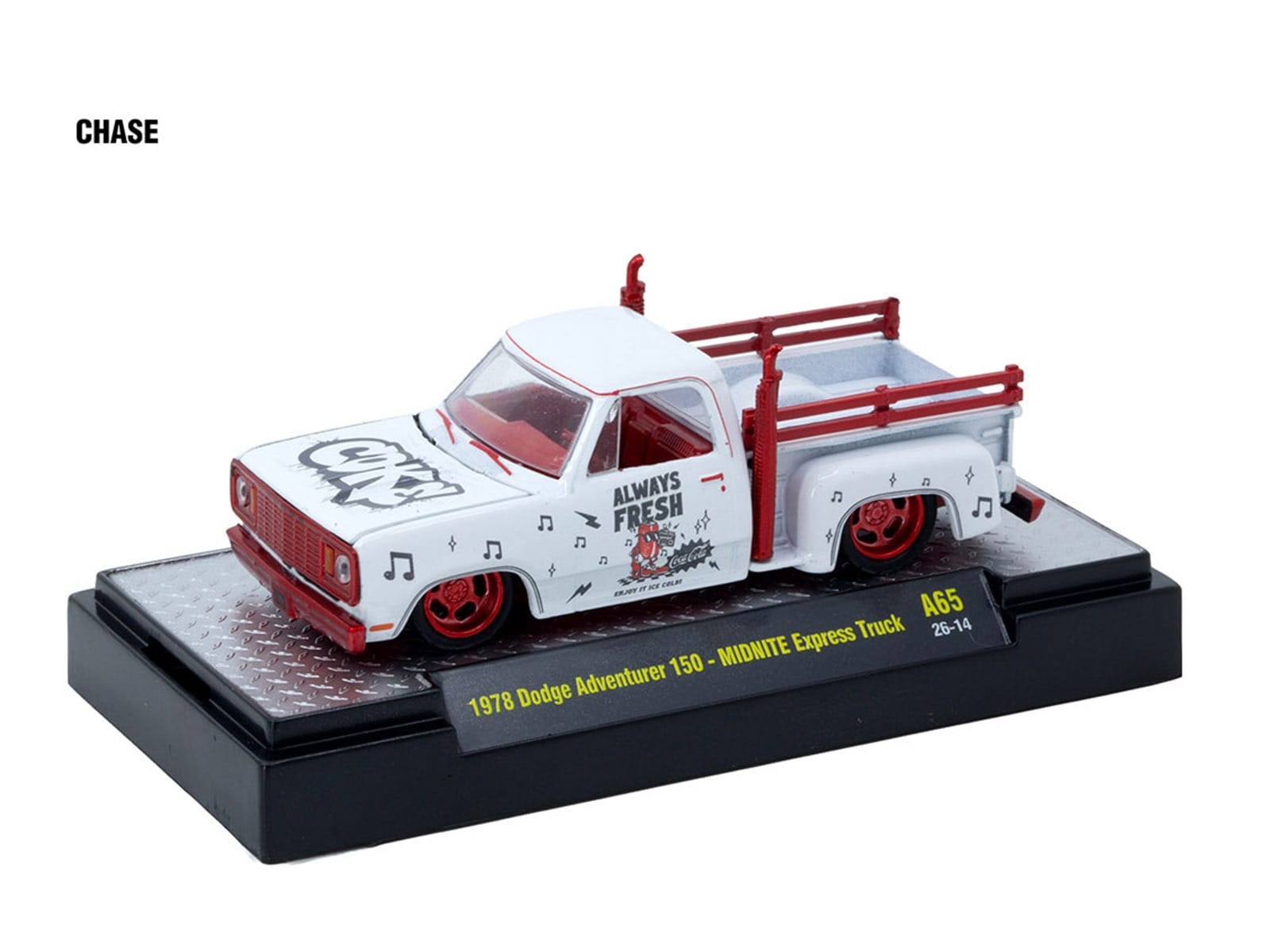 "Coca-Cola" Set of 3 pieces Release 65 Limited Edition to 4800 pieces Worldwide 1/64 Diecast Models by M2 Machines - Image 5