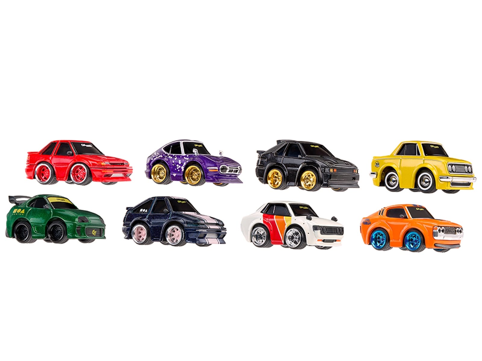 JDM Tuners Series 5 Set of 8 Pieces Diecast Model Cars by CarTuned - Image 2