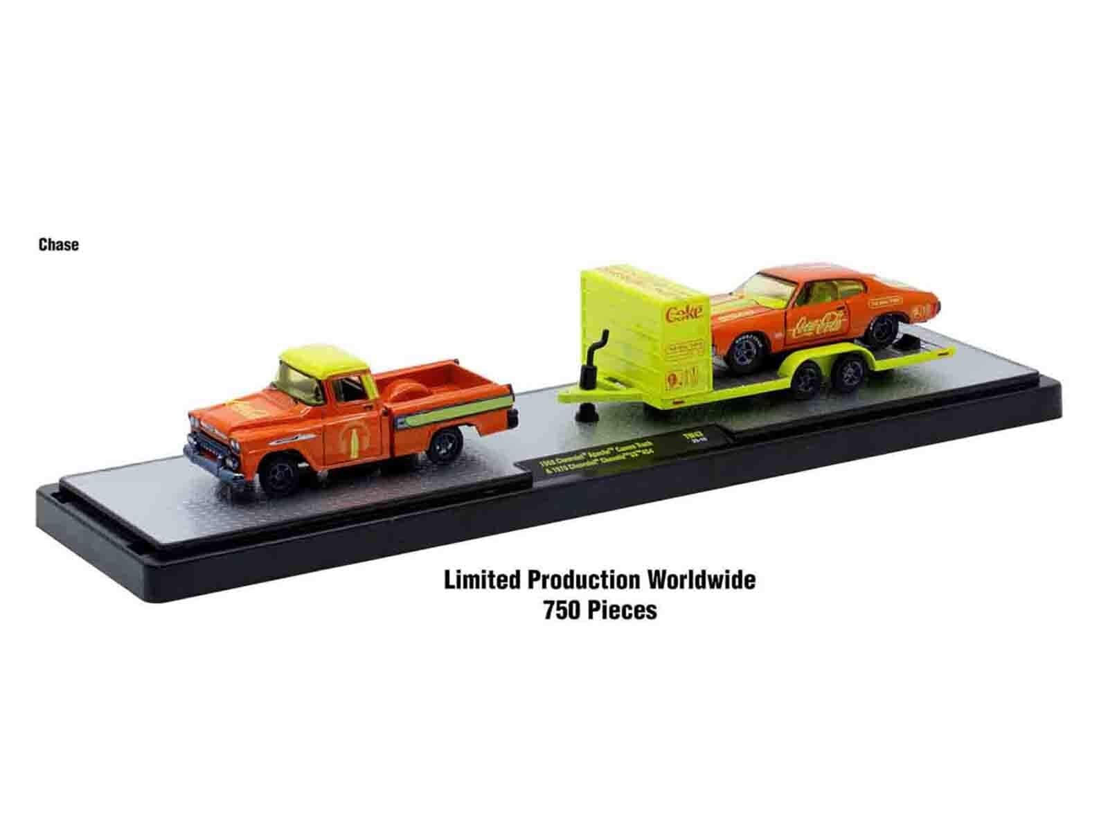 Auto Haulers "Coca-Cola" Set of 3 pieces Release 43 Limited Edition to 6200 pieces Worldwide 1/64 Diecast Models by M2 Machines - Image 3
