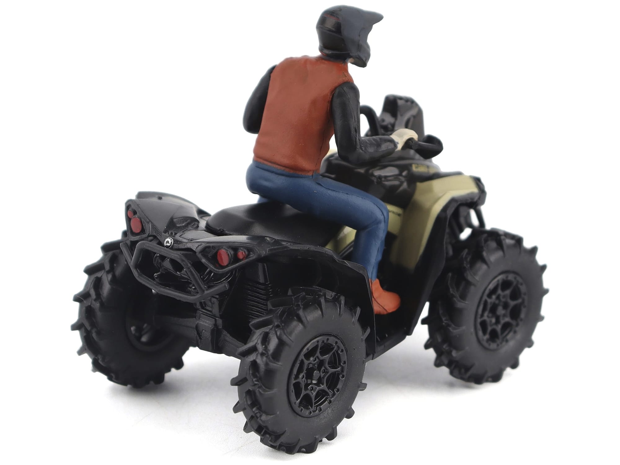 Can-Am Renegade X MR 1000R ATV Desert Tan with Driver Figure 1/32 Diecast Model by BRP Models - Image 3