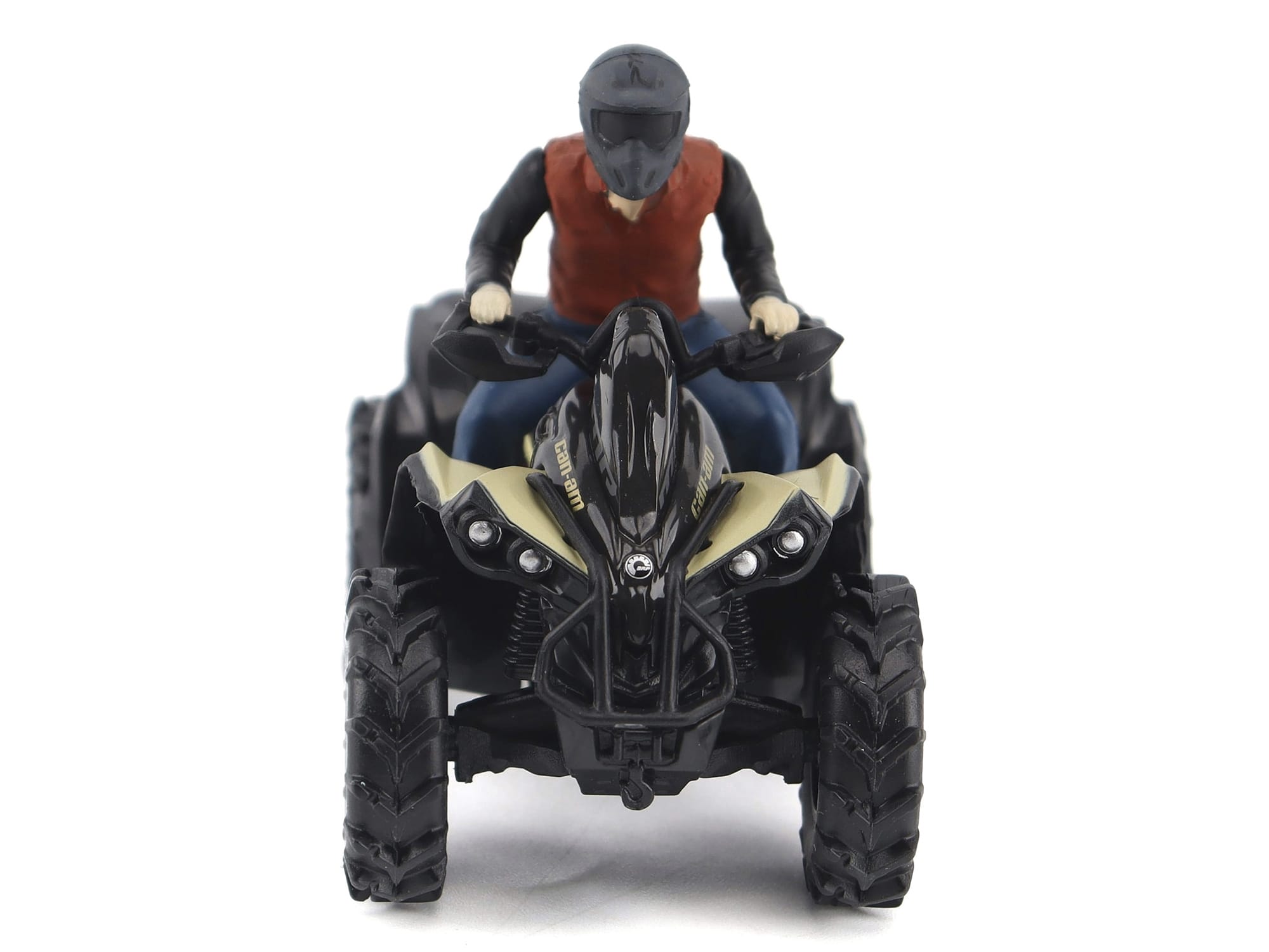 Can-Am Renegade X MR 1000R ATV Desert Tan with Driver Figure 1/32 Diecast Model by BRP Models - Image 4