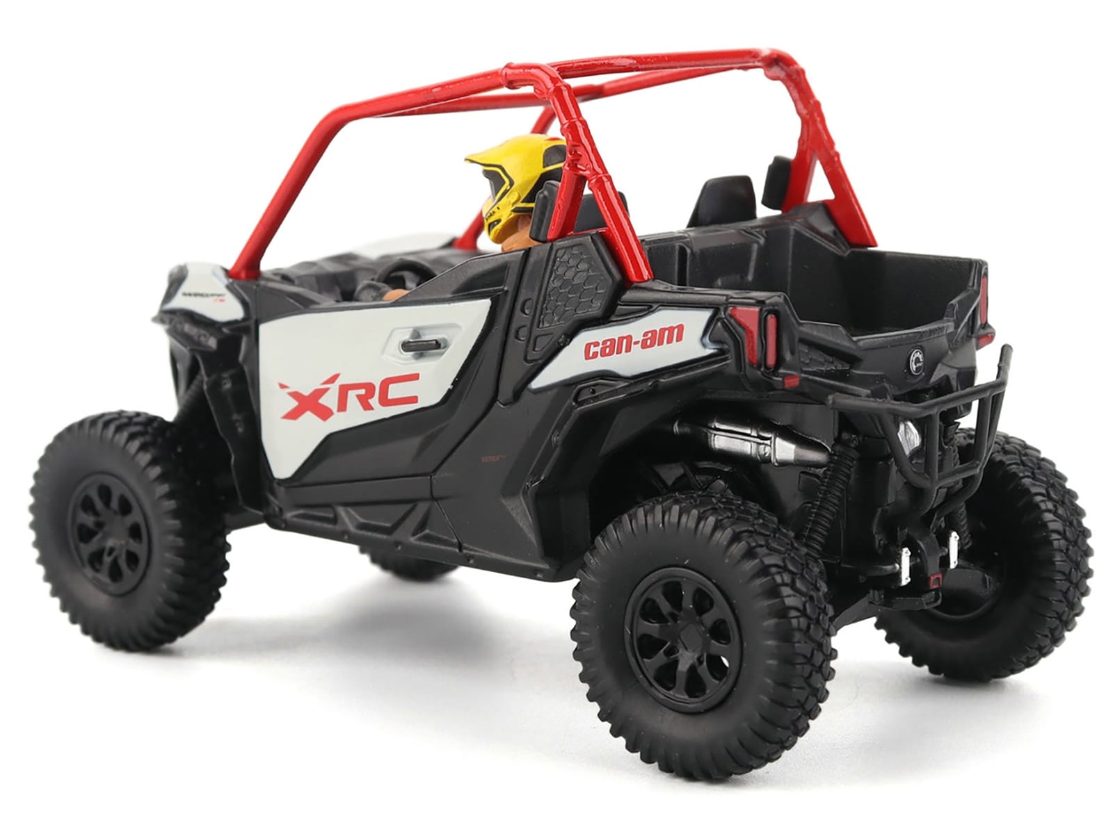 Can-Am Maverick Sport XRC 1000R Red and Gray with Driver Figure 1/32 Diecast Model by BRP Models - Image 3