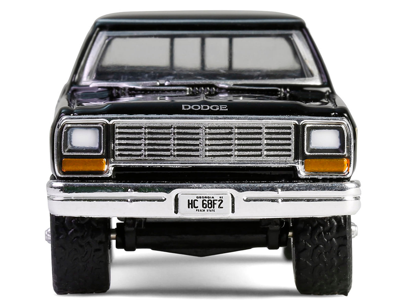1981 Dodge Power Ram Prospector Pickup Truck Black "The A-Team" (1983-1987) TV Series "Hollywood Series" Release #43 1/64 Diecast Model Car by Greenlight - Image 5