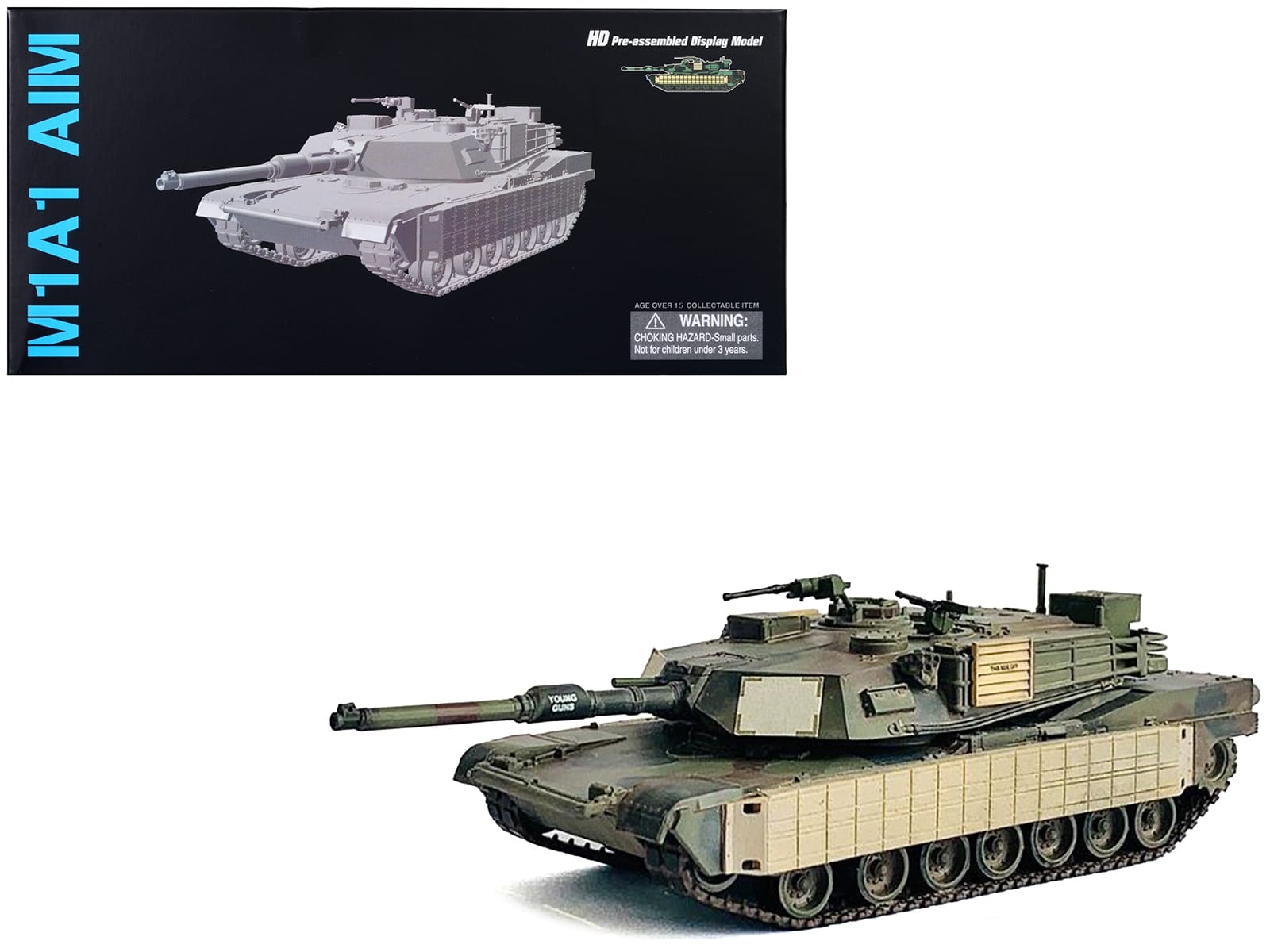 United States M1A1 AIM Tank "8th Tank Battalion II MEB US Marine Corps Iraq" (2003) "NEO Dragon Armor" Series 1/72 Plastic Model by Dragon Models - Image 4