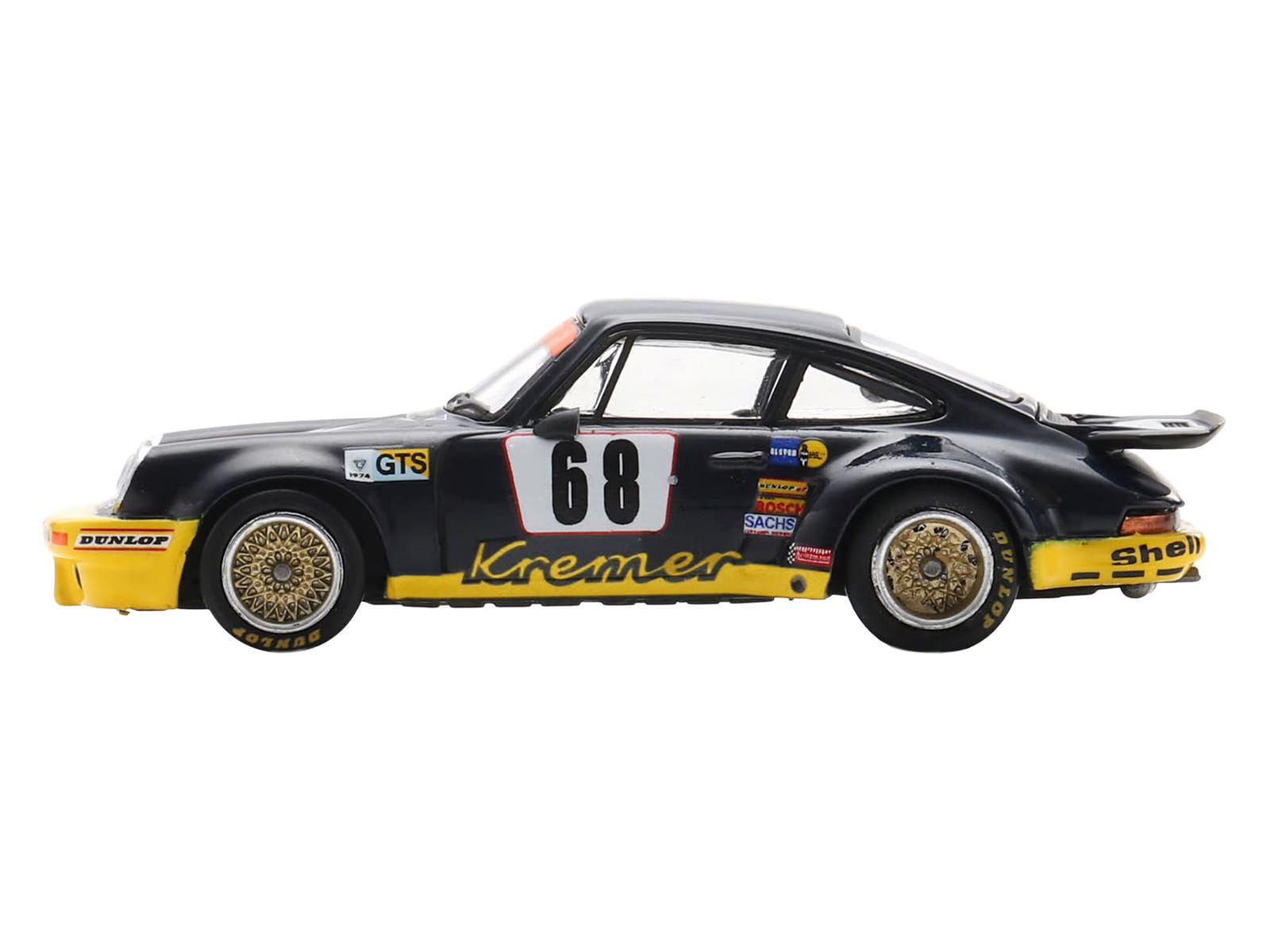 Porsche 911 Carrera RSR #68 Erwin Kremer - Hans Heyer - Paul Keller "Samson Kremer Racing" "24 Hours of Le Mans" (1974) 1/64 Model Car by Spark - Image 3