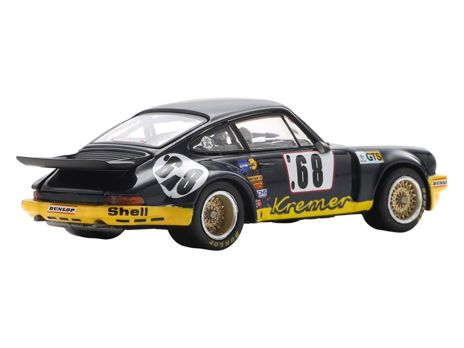 Porsche 911 Carrera RSR #68 Erwin Kremer - Hans Heyer - Paul Keller "Samson Kremer Racing" "24 Hours of Le Mans" (1974) 1/64 Model Car by Spark - Image 4