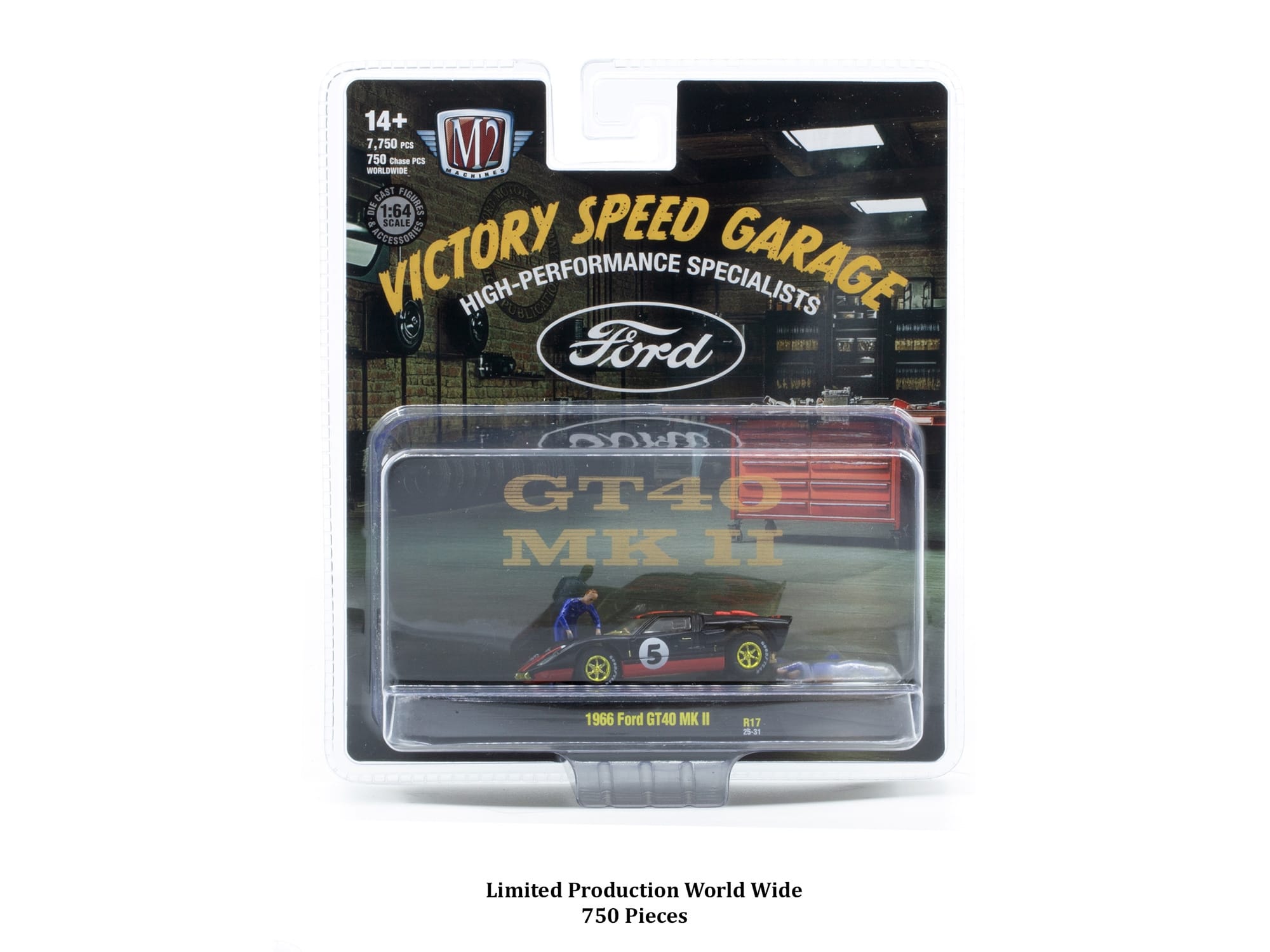 "Auto News" Release 17 Set of 4 Cars Limited Edition to 8500 pieces Worldwide 1/64 Diecast Model Cars by M2 Machines - Image 2