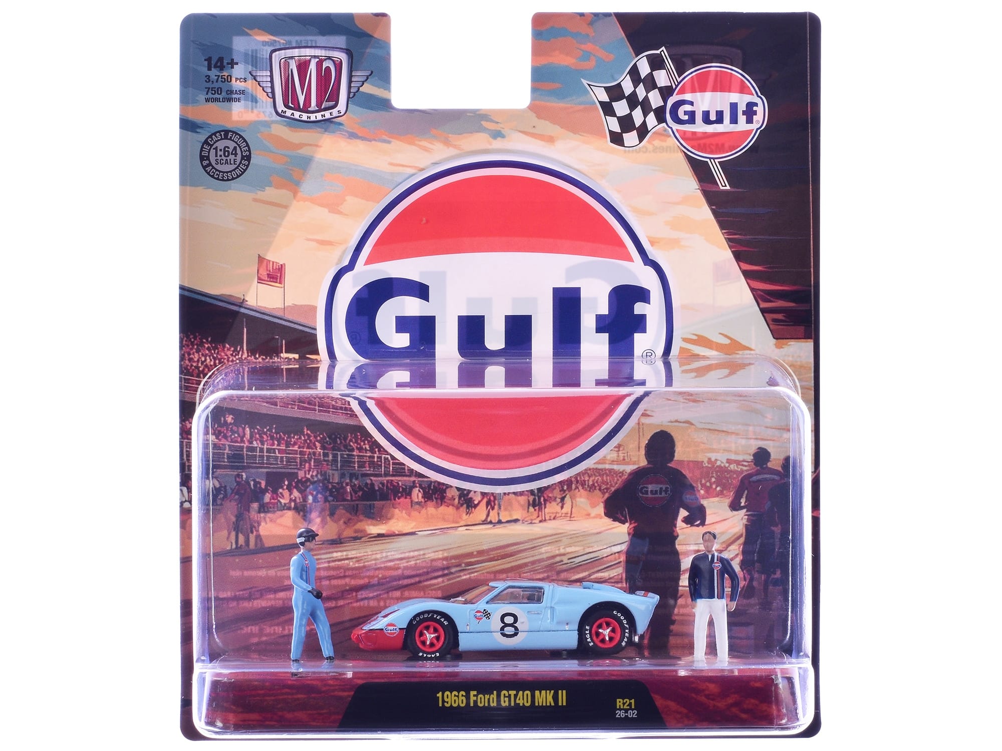 "Auto News" Release 20 Set of 4 Cars Limited Edition to 4500 pieces Worldwide 1/64 Diecast Models by M2 Machines - Image 3