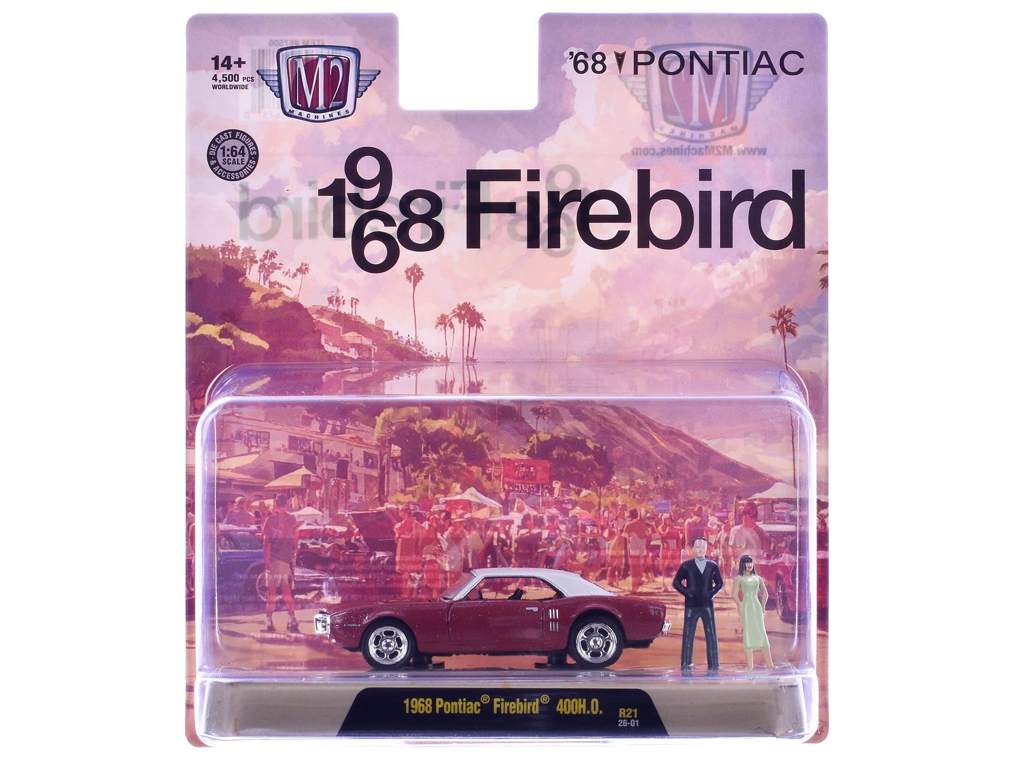 "Auto News" Release 20 Set of 4 Cars Limited Edition to 4500 pieces Worldwide 1/64 Diecast Models by M2 Machines - Image 6