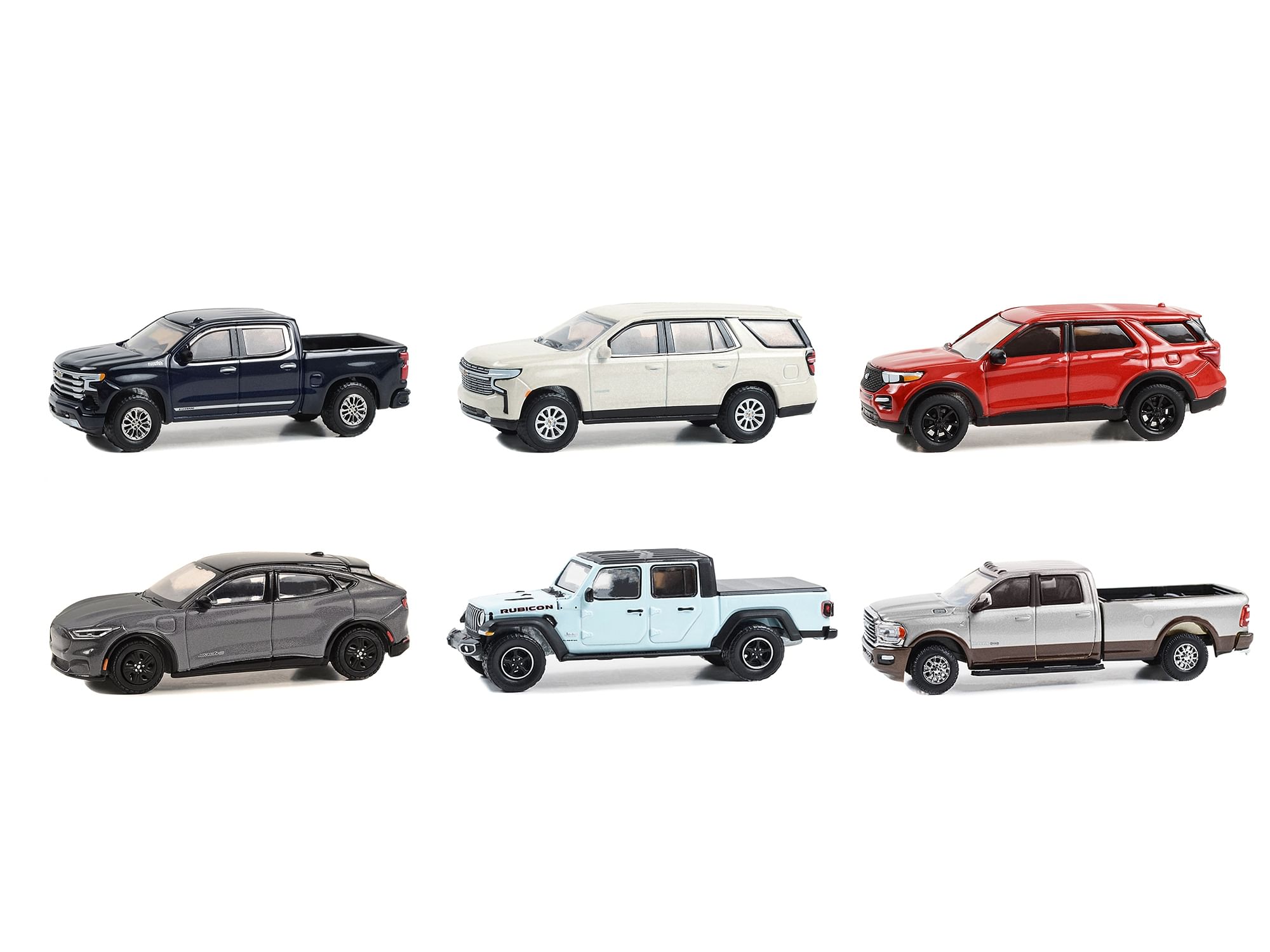 “Showroom Floor” Set of 6 Cars Series 4 1/64 Diecast Model Cars by Greenlight