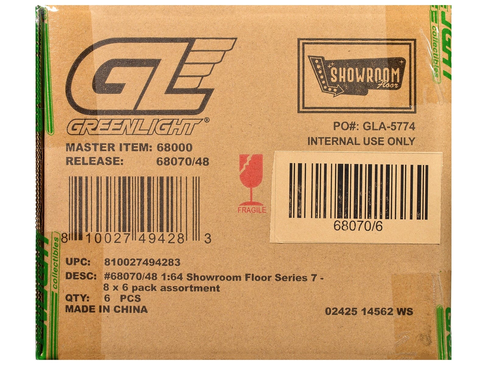 "Showroom Floor" Series 7 Set of 6 Cars 1/64 Diecast Model Cars by Greenlight - Image 3