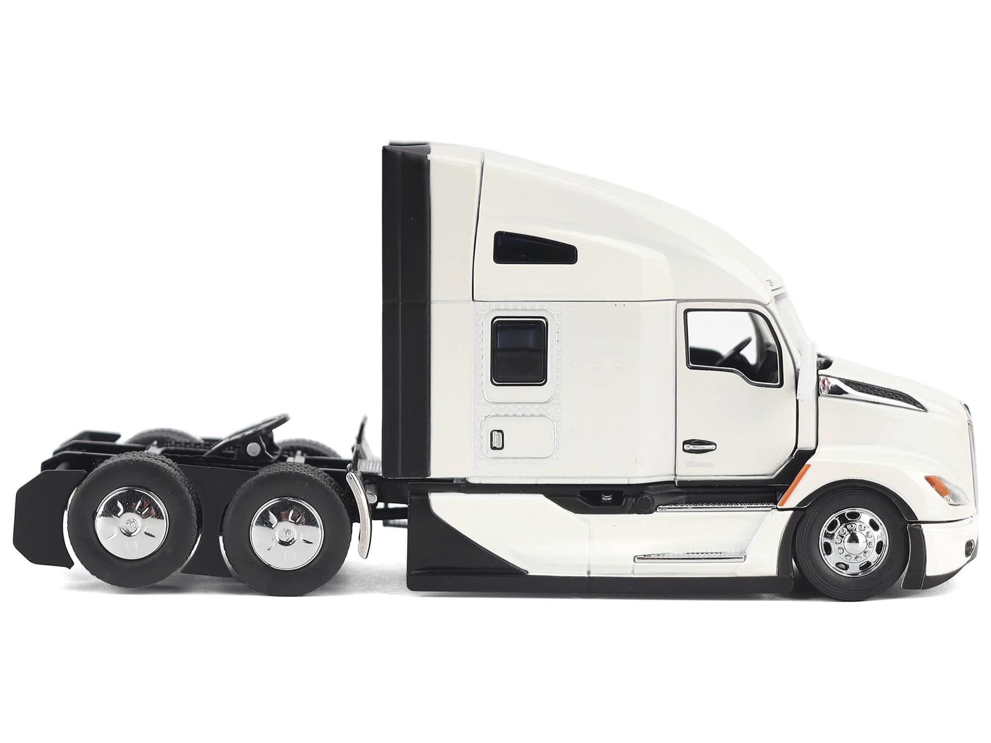 Kenworth T680 Truck Tractor Pearl White "Transport Series" 1/50 Diecast Model by Diecast Masters - Image 2