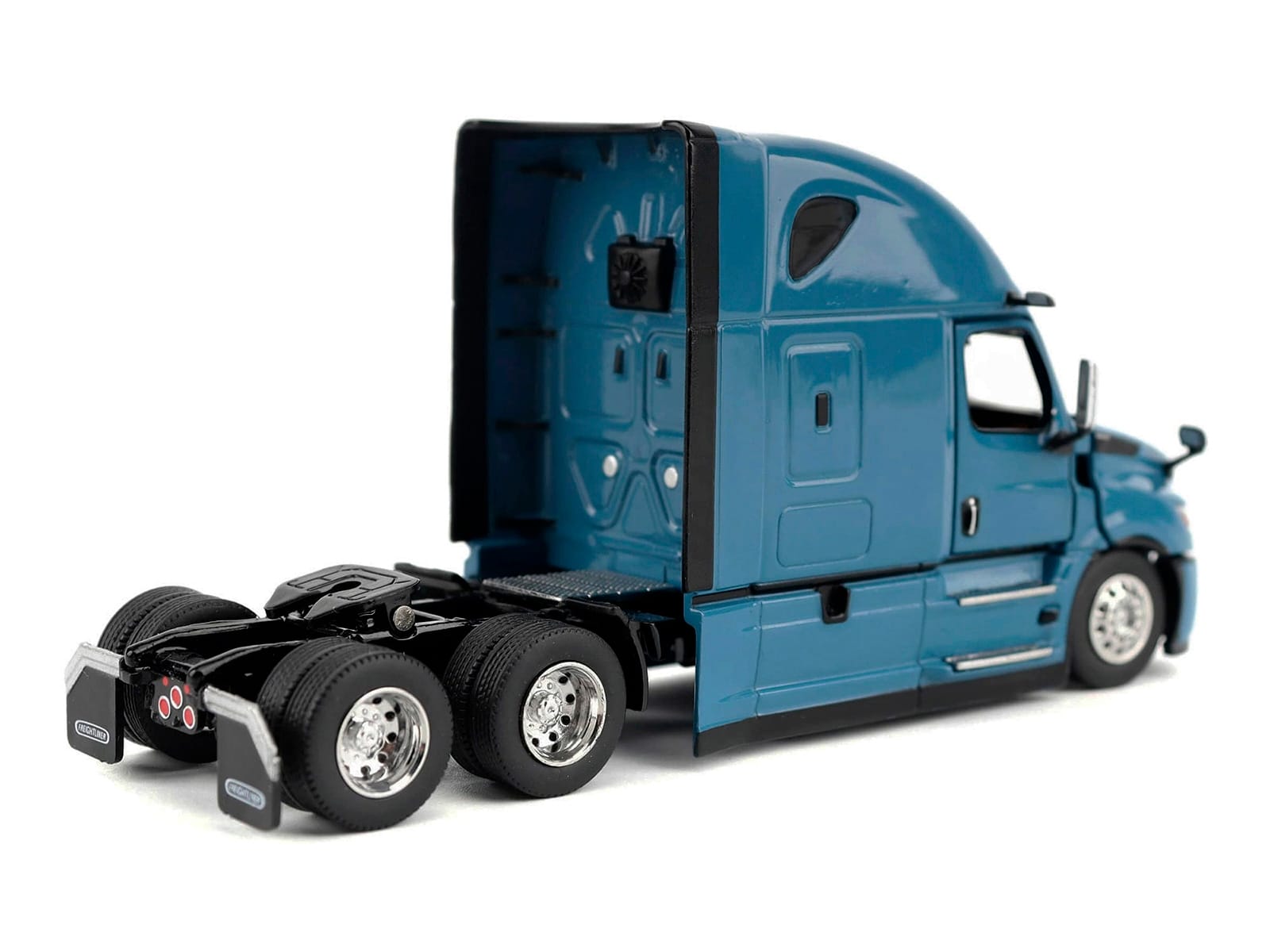 2025 Freightliner Cascadia Gen-5 Sleeper Cab Truck Tractor Signature Blue "Transport Series" 1/64 Diecast Model by Diecast Masters - Image 3