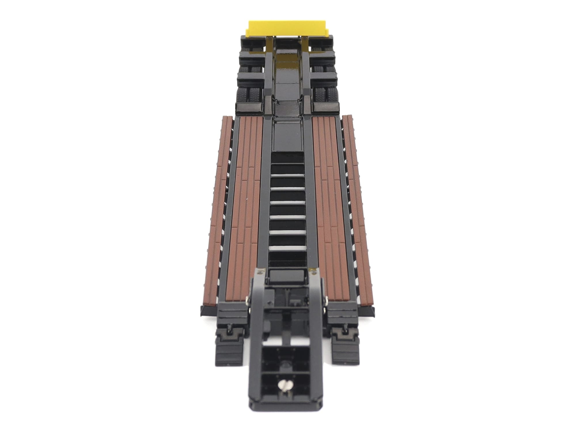 Trail King TK120 Hydraulic Detachable Gooseneck Lowboy Trailer Black (Outrigger Version) "Transport Series" 1/50 Diecast Model by Diecast Masters - Image 2
