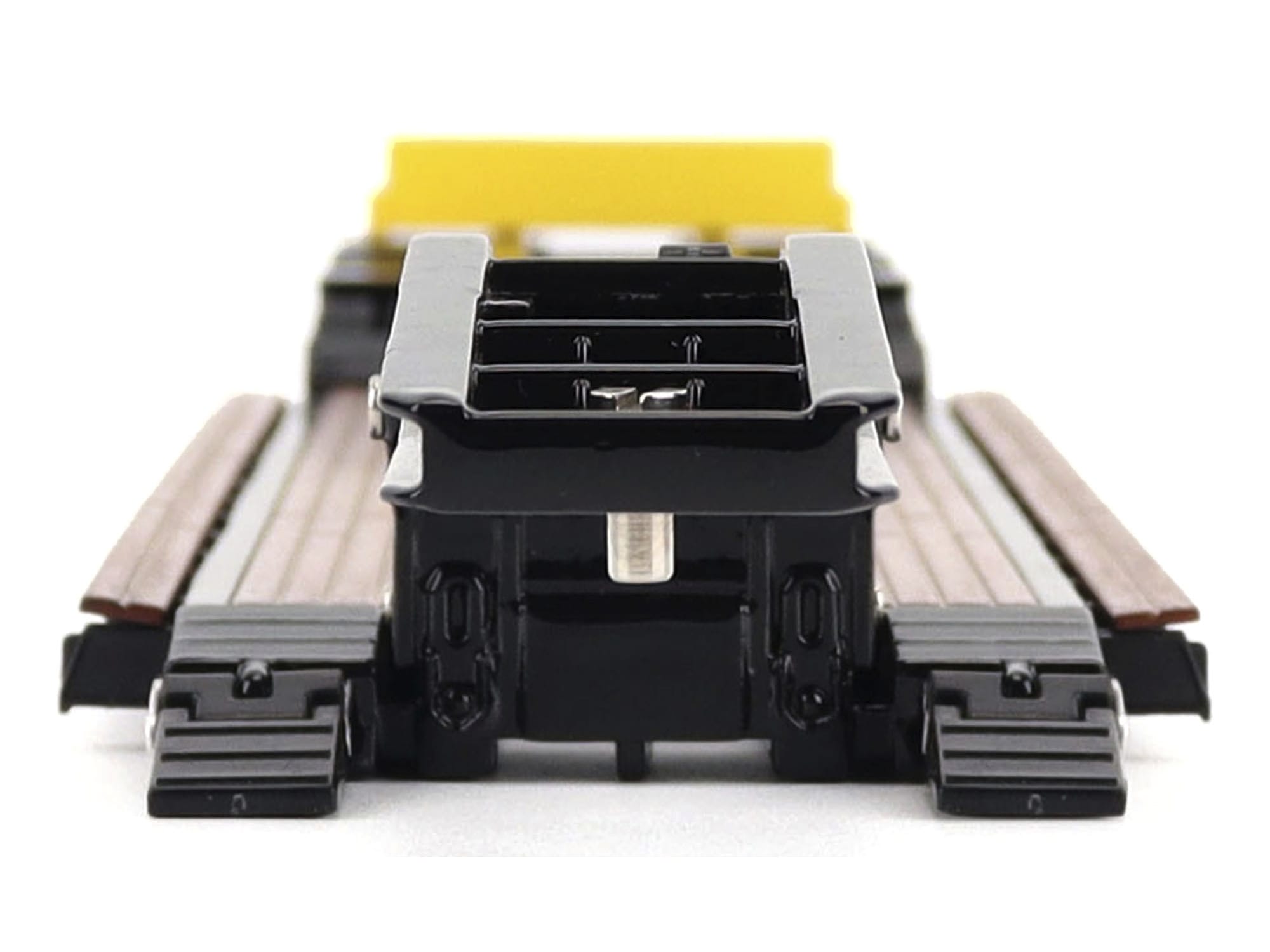 Trail King TK120 Hydraulic Detachable Gooseneck Lowboy Trailer Black (Outrigger Version) "Transport Series" 1/50 Diecast Model by Diecast Masters - Image 3