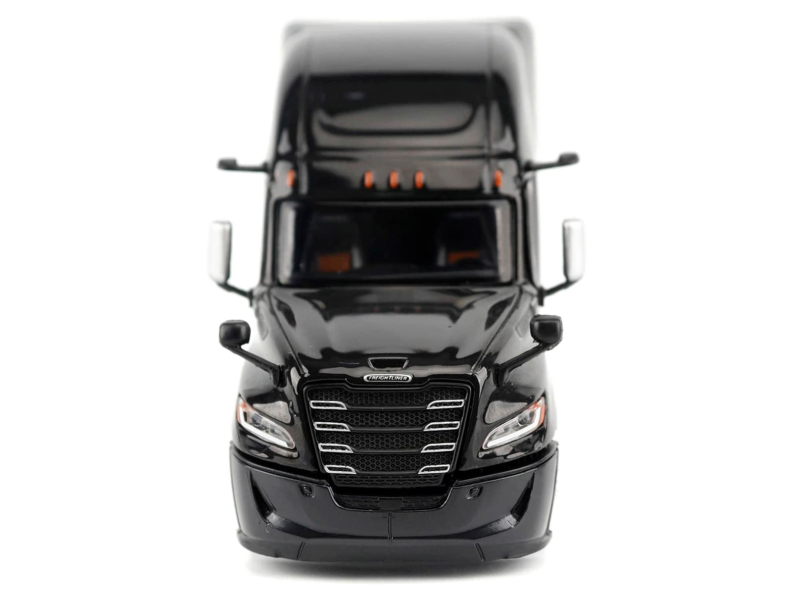 2025 Freightliner Cascadia Gen-5 Sleeper Cab Truck Tractor Night-Shift Black "Transport Series" 1/64 Diecast Model by Diecast Masters - Image 4