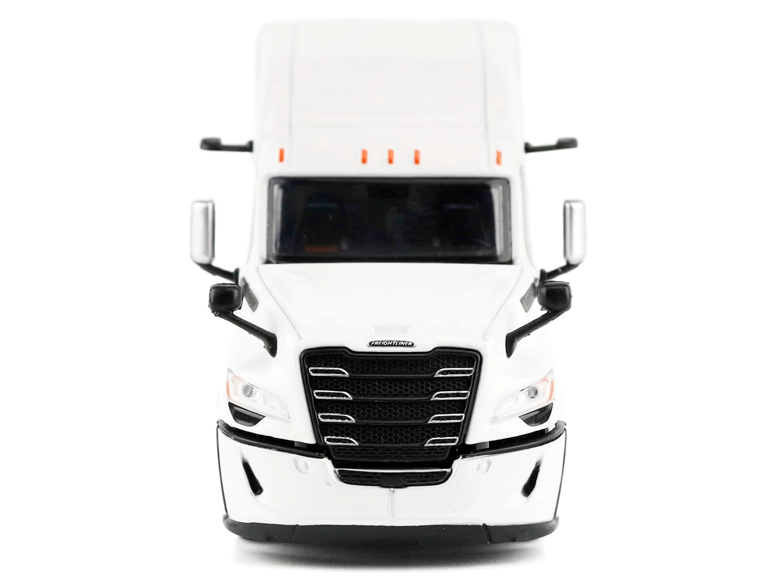 2025 Freightliner Cascadia Gen-5 Sleeper Cab Truck Tractor Winter White "Transport Series" 1/64 Diecast Model by Diecast Masters - Image 4