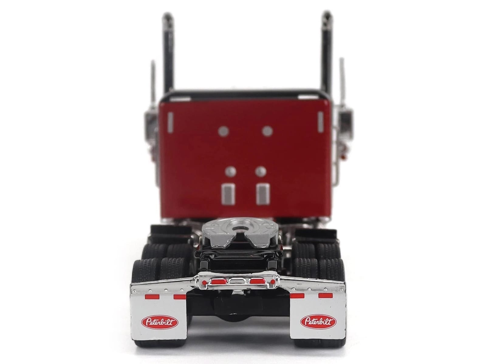 Peterbilt 589 Tandem-Axle Legendary Package Truck Tractor with 58" Sleeper Legendary Red "Transport Series" 1/64 Diecast Model by Diecast Masters - Image 5