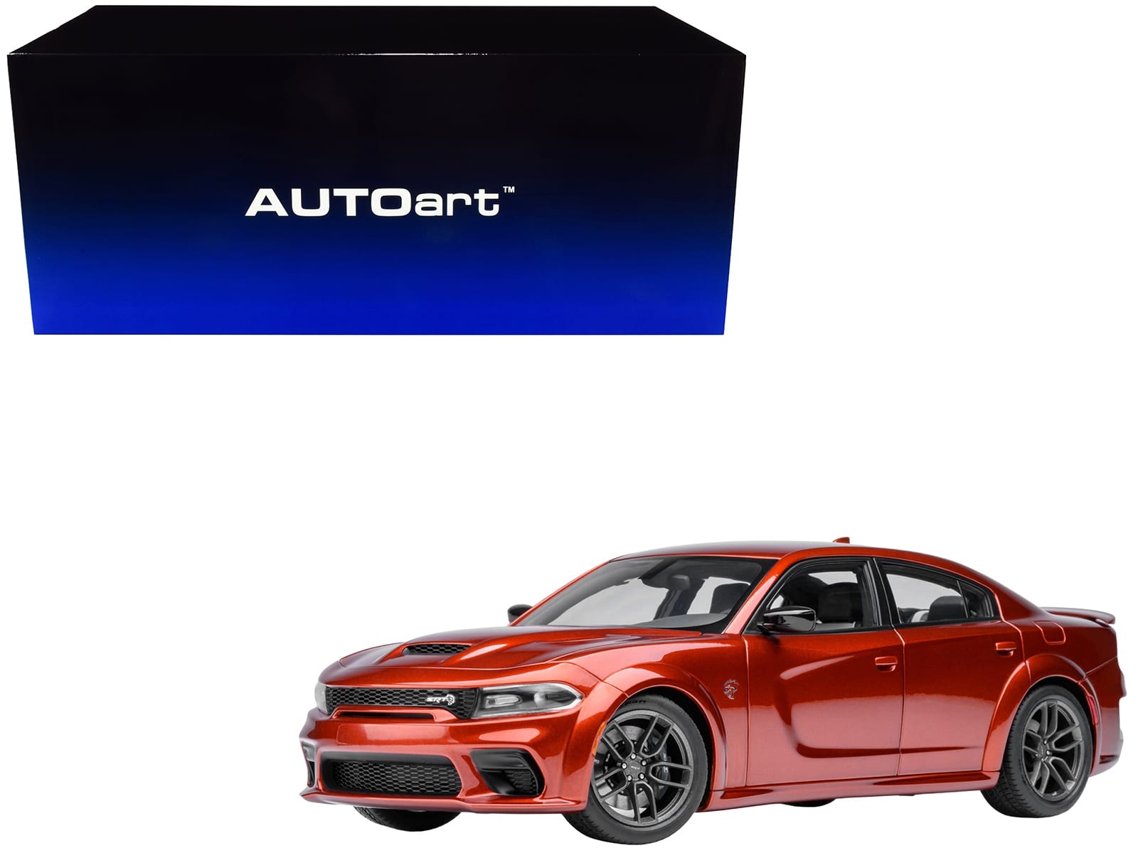 Dodge Charger SRT Hellcat Redeye Sinamon Stick Metallic 1/18 Model Car by Autoart