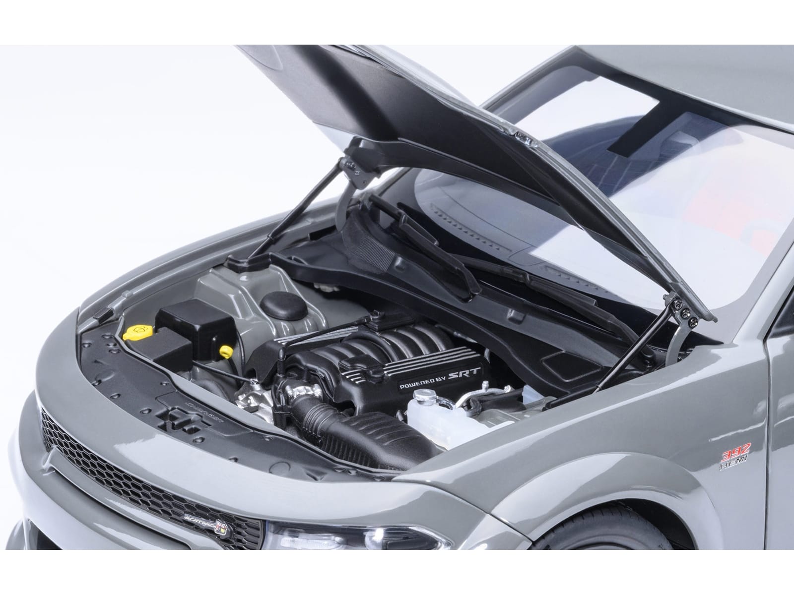 Dodge Charger Scat Pack Widebody Destroyer Gray 1/18 Model Car by Autoart - Image 3