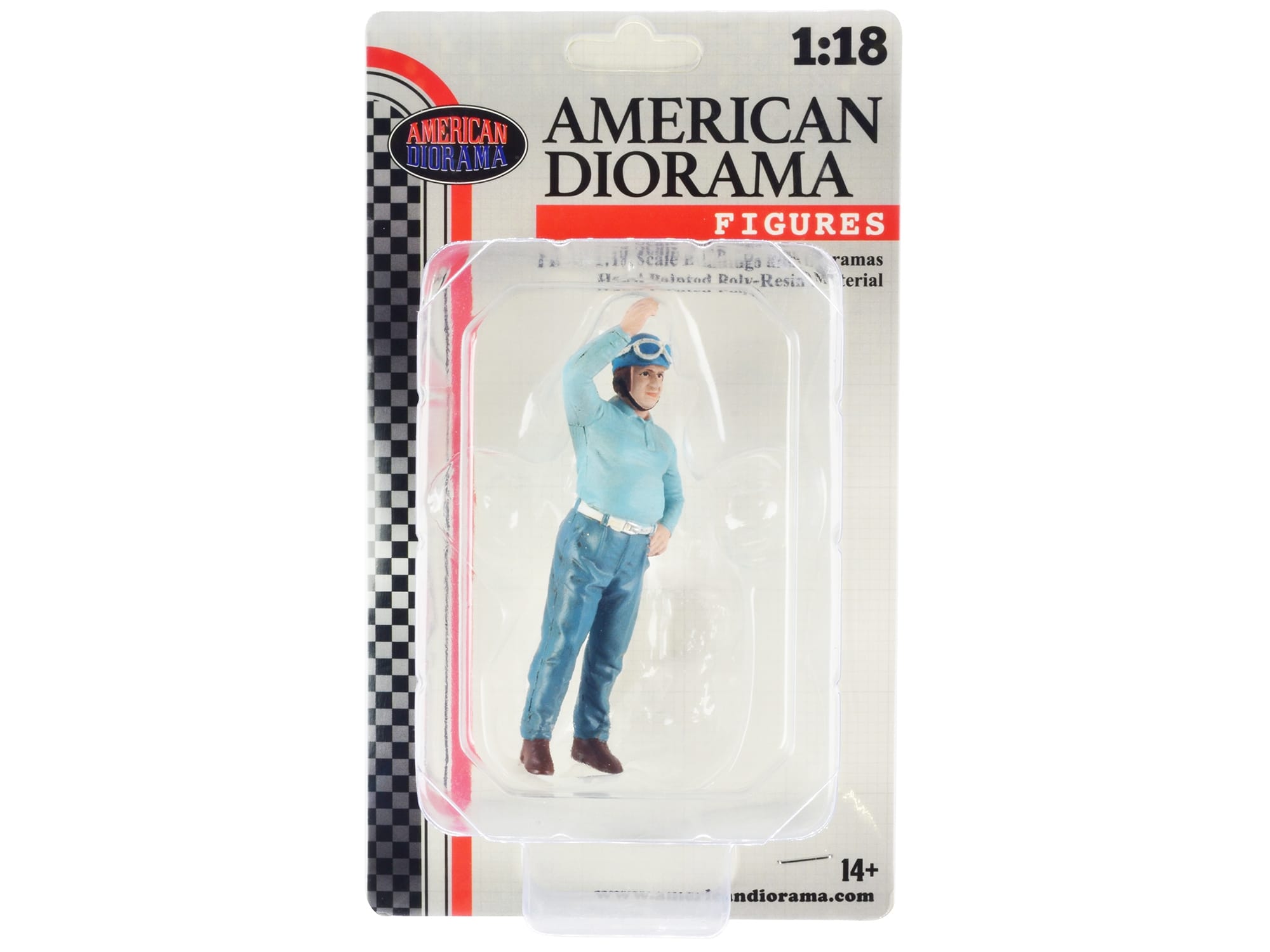 "Racing Legends" 50's Figure B for 1/18 Scale Models by American Diorama - Image 4