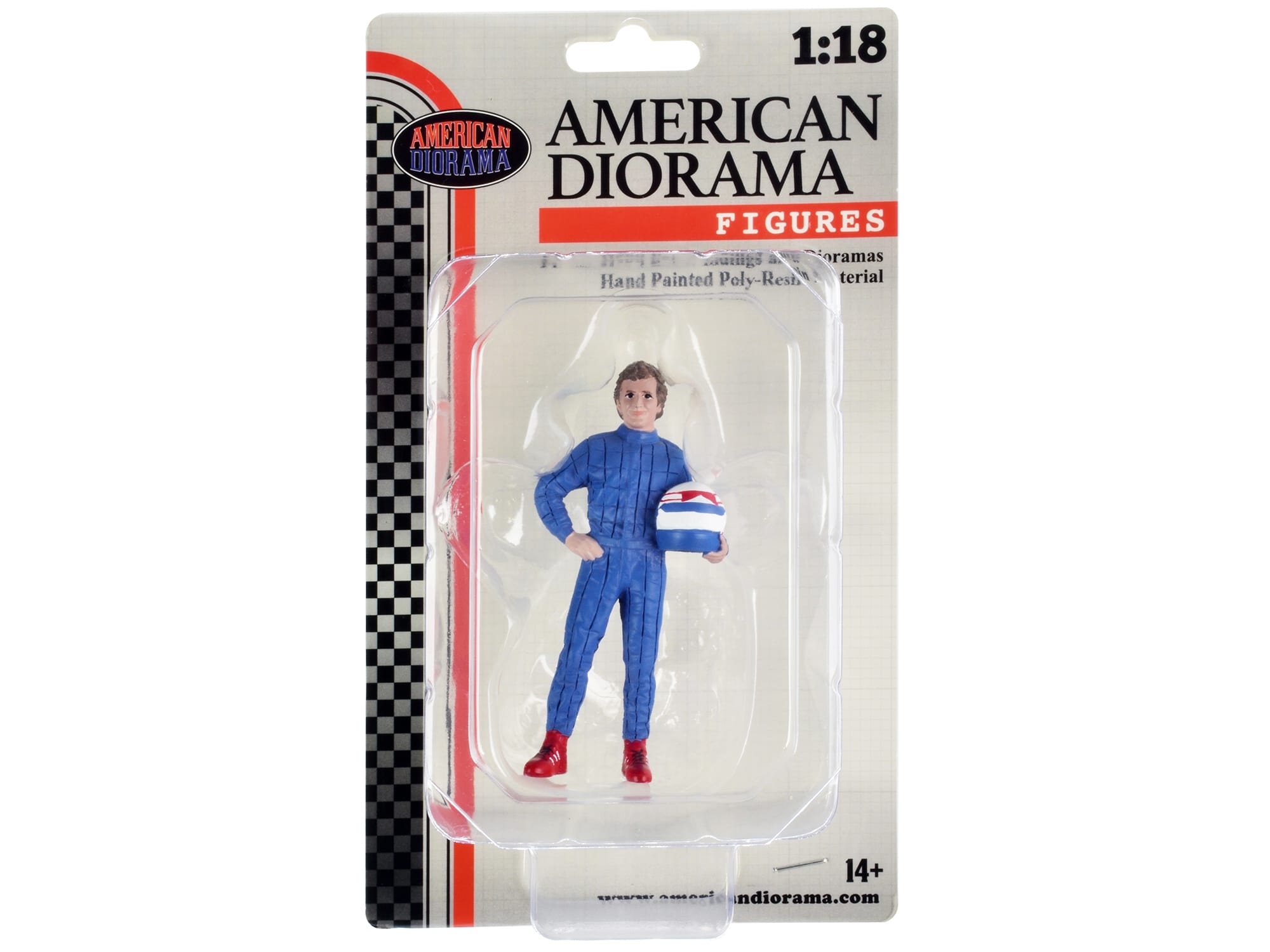"Racing Legends" 80's Figure B for 1/18 Scale Models by American Diorama - Image 4