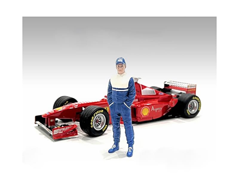 "Racing Legends" 90's Set of 2 Diecast Figures for 1/43 Scale Models by American Diorama - Image 2